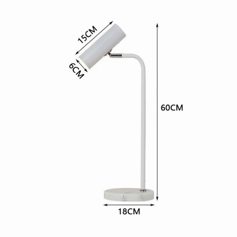 Lampada minimalista nordica, lampada da lettura moderna | Lampada da lettura minimalista nordica, in metallo, regolabile, in stile design(Black)