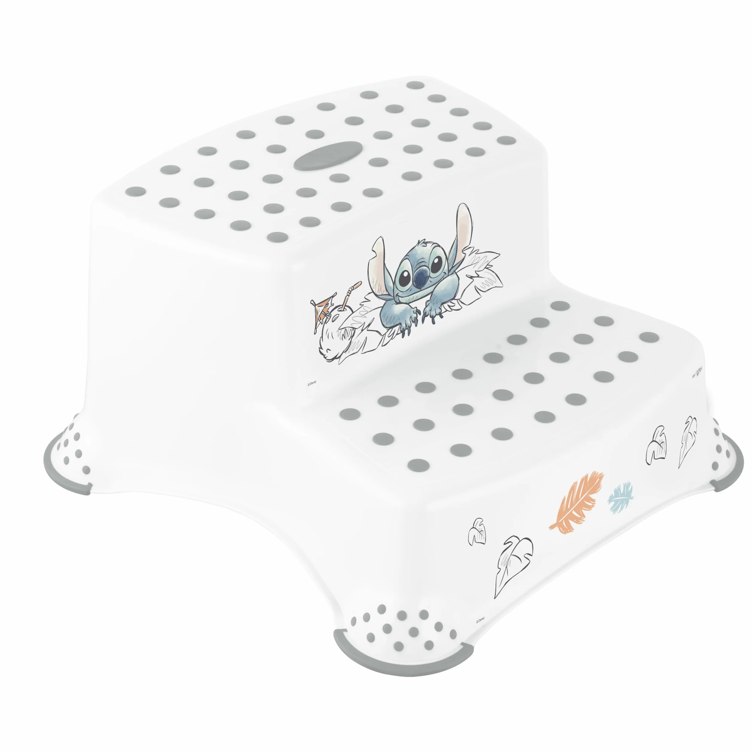 Keeper Stitch sgabello a due gradini antiscivolo Bianco 3-14 anni