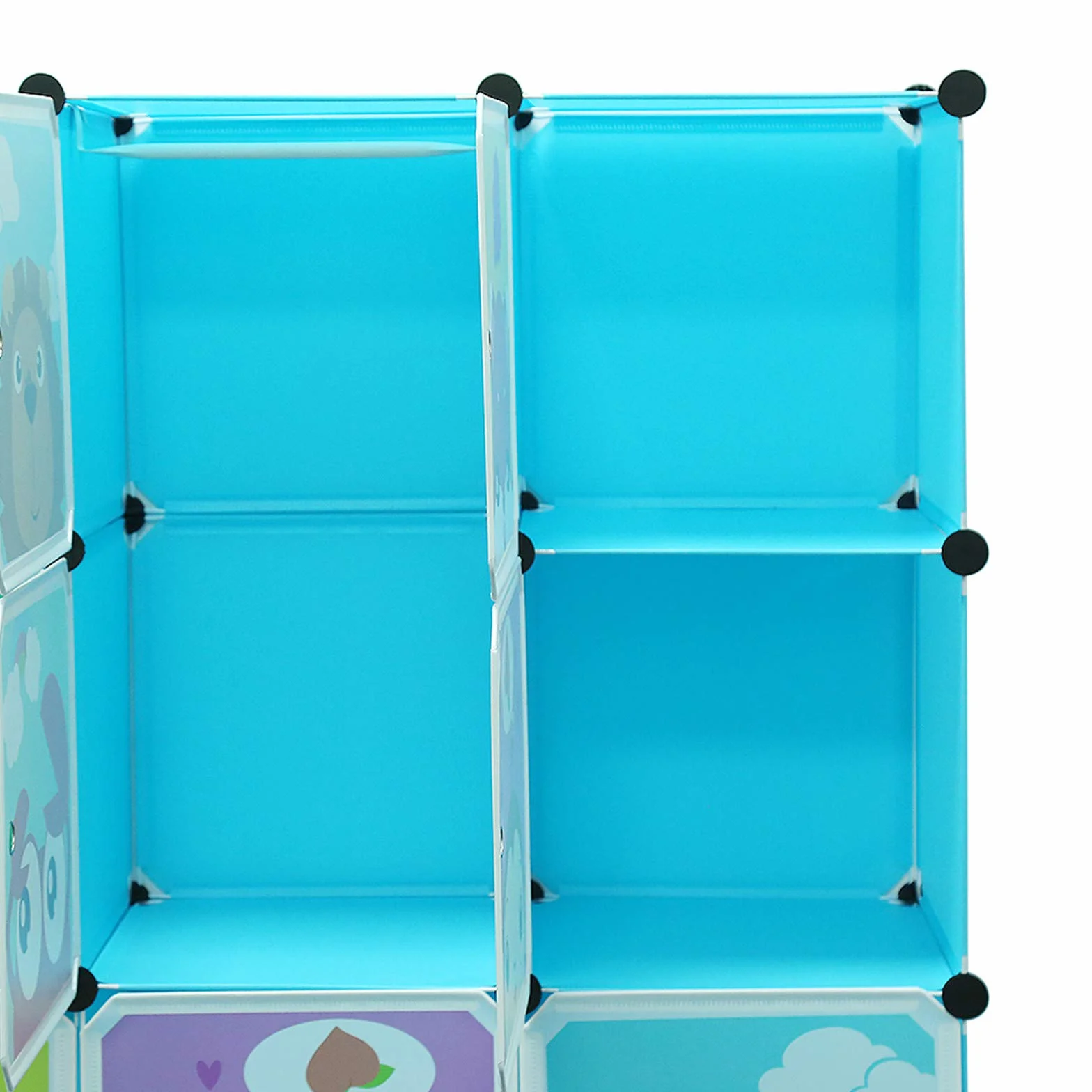 12 Cubi Armadio per Bambini Modulare Fai da Te Negozio Vestiti