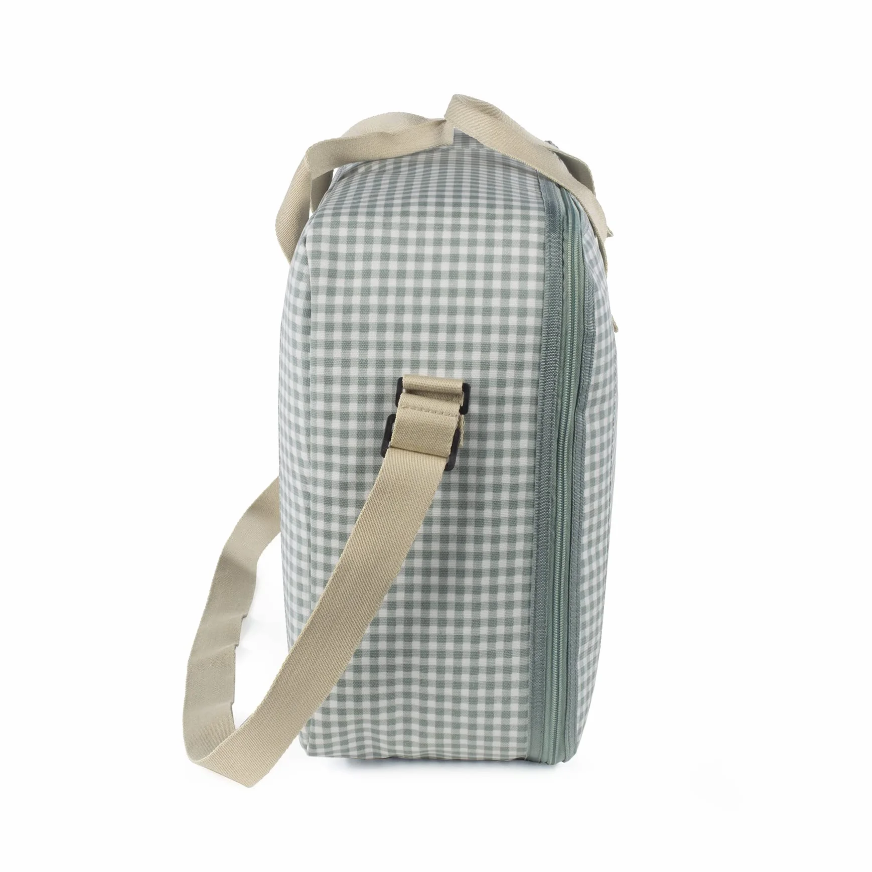 Valigia cestino bambino I Love Vichy Walking Mum