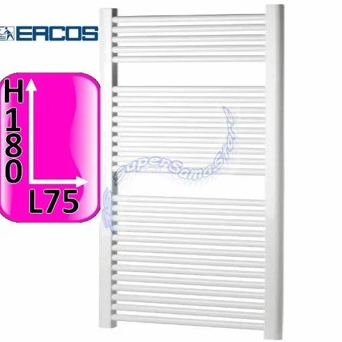 Opera Ercos Scaldasalviette Bagno Bianco 180x75 cm