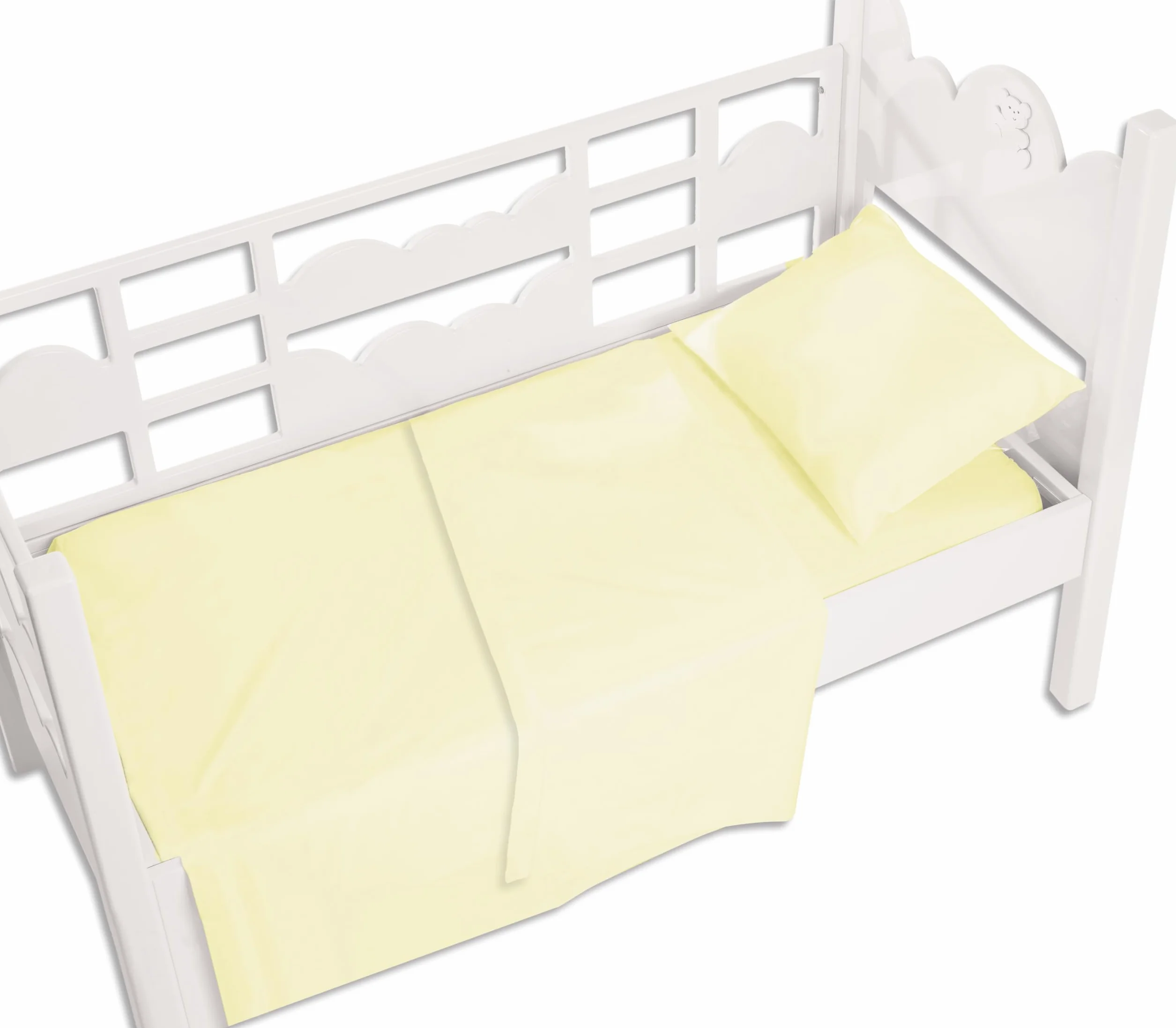 Andy & Helen Federa per Cuscino Lettino Bambino 37x57 cm Giallo