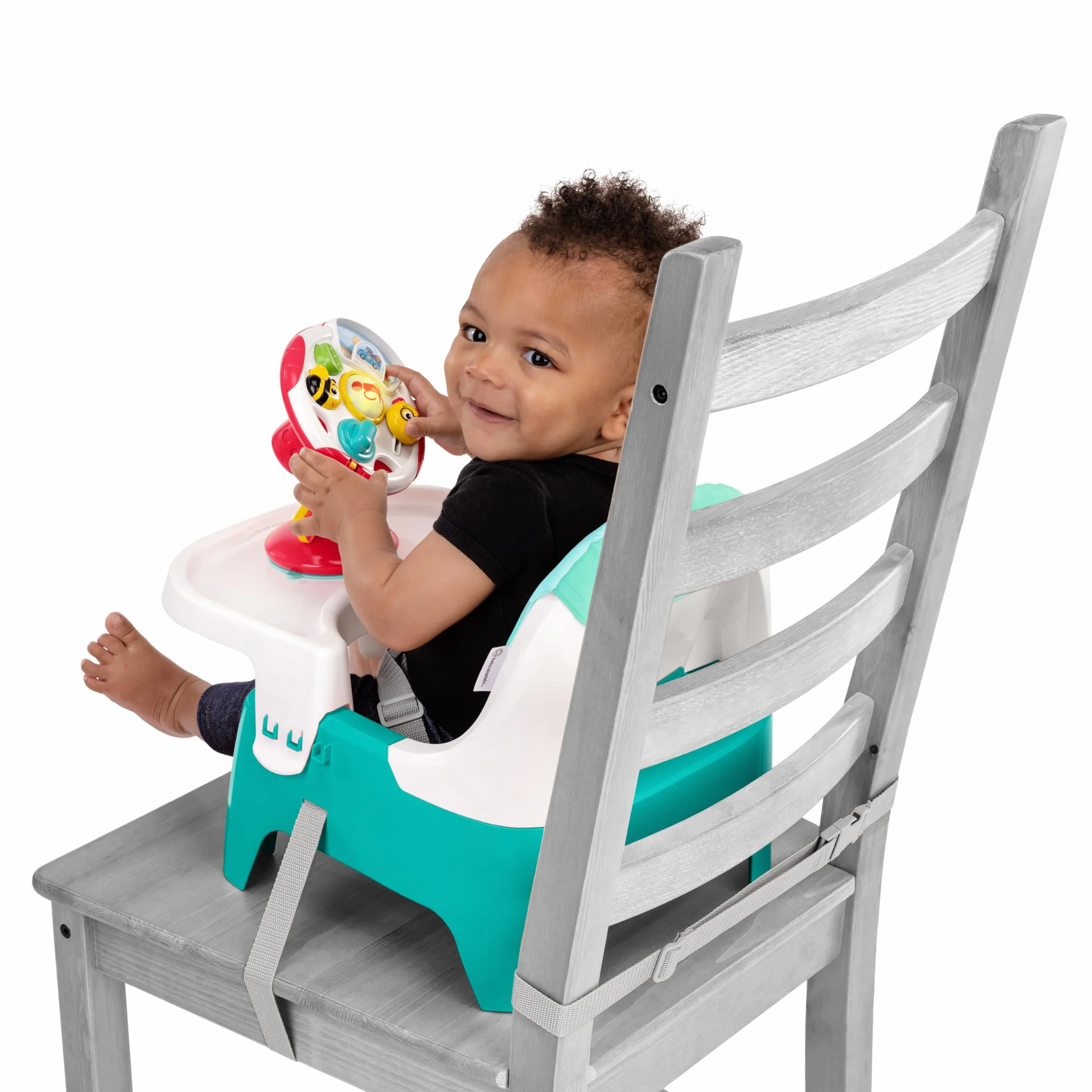 Baby Einstein Farm Explorers Seggiolino Rialzo 2-in-1 Gioco Volante Musicale 6-36 Mesi