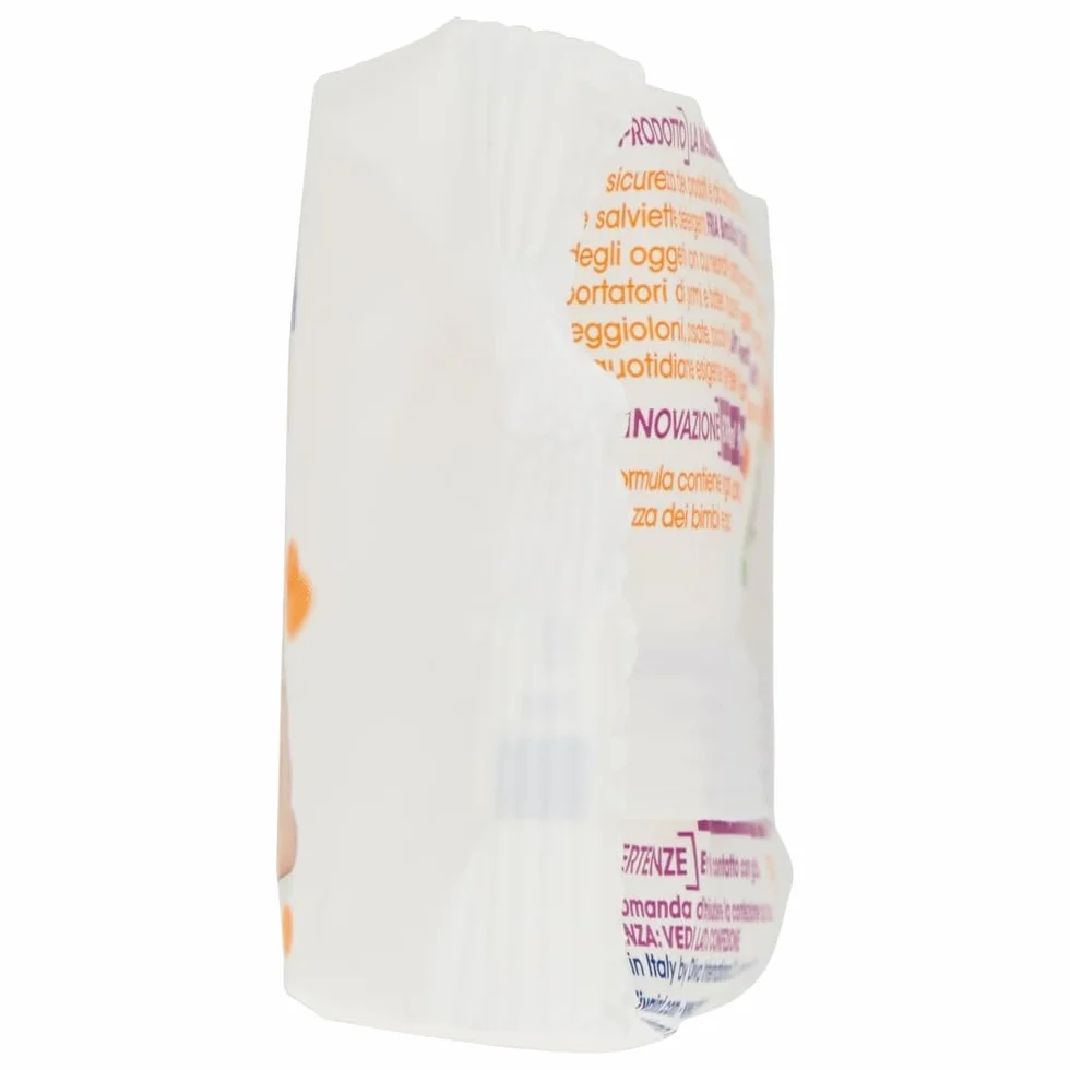 Fria Baby Ciuccio Salviette Pulisci Ciuccio Biberon Tettarelle Azione Igienizzante 99% Origine Naturale Confezione Borsa 12 Salviette