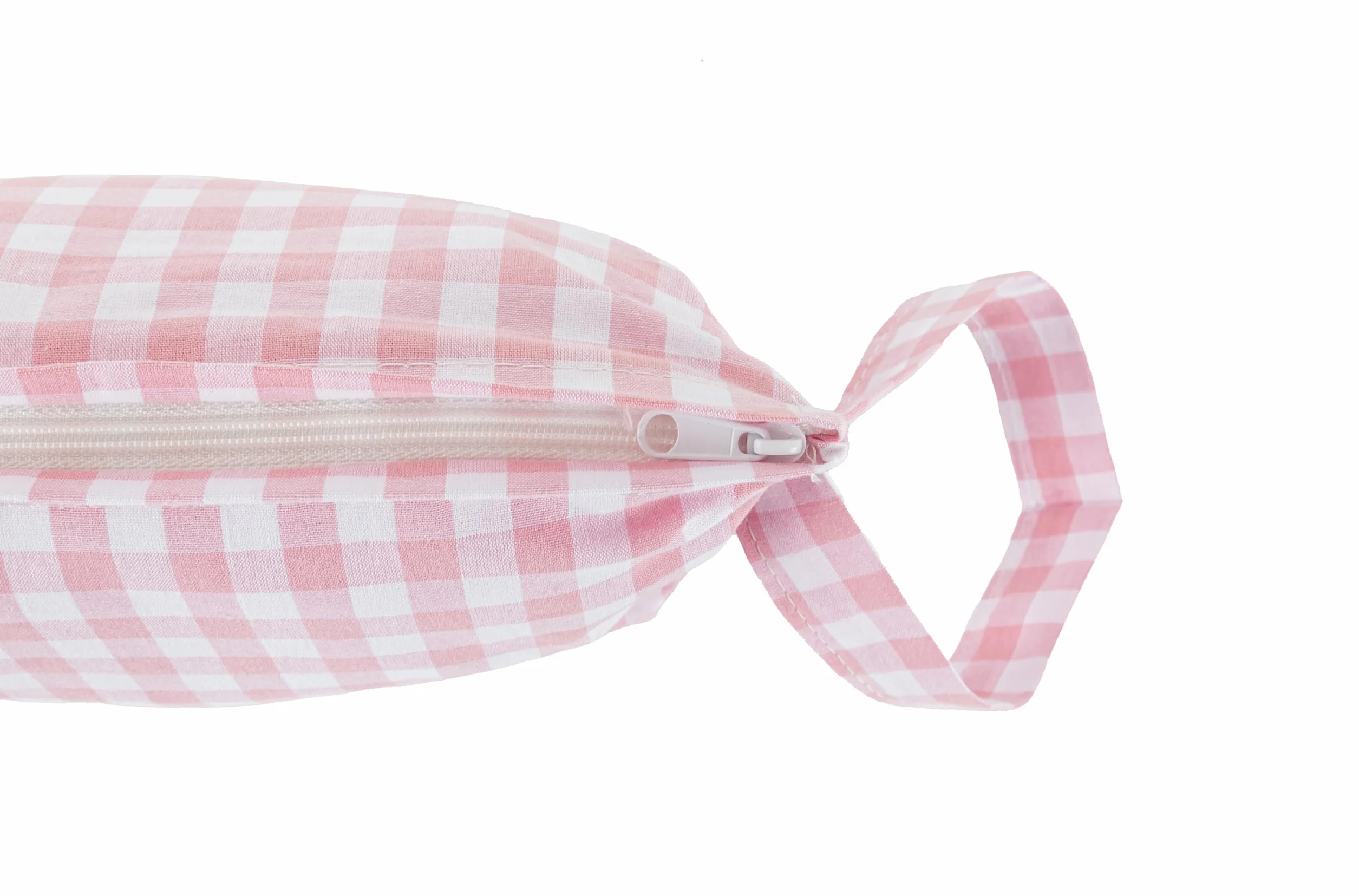 Borsa da toilette per bambini in cotone piccola organizer rosa