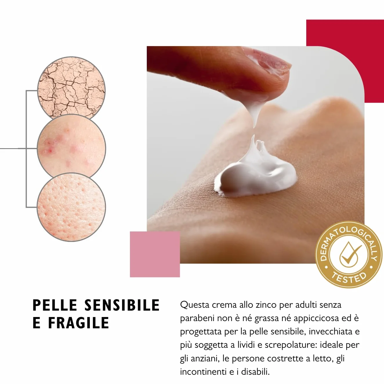 Farmoderm Pasta Barriera Ossido di Zinco 10% Crema Pannolini Piaghe Decubito Irritazioni 200ml
