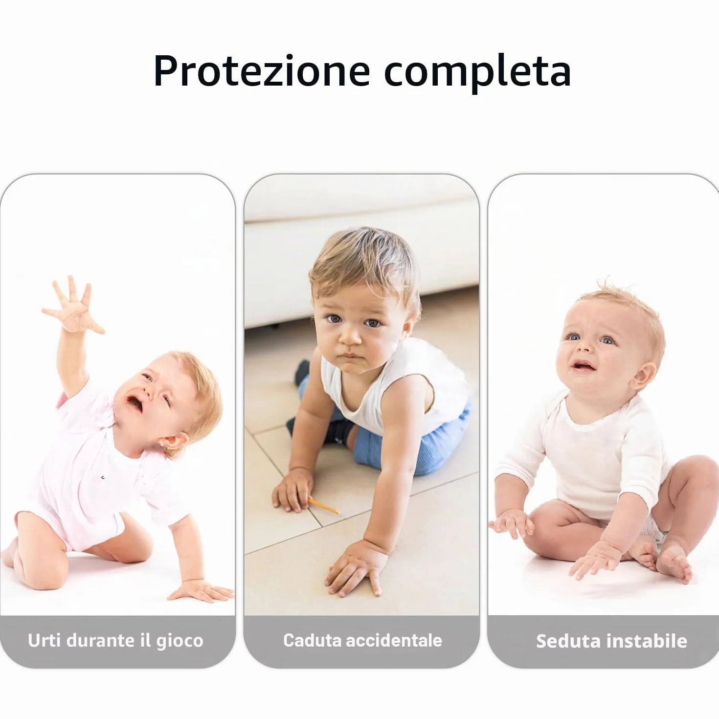 Caschetto Primi Passi Casco Bambini 6-36 Mesi Neonato Colore Foglia D'acero