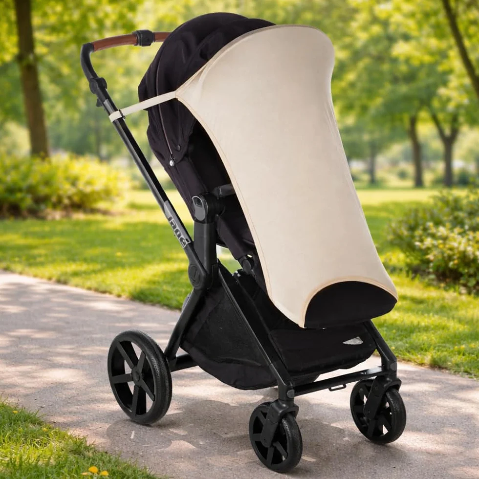 Jané Telo Sole Passeggino UPF 50+ Protezione UV Universale Elastico Beige