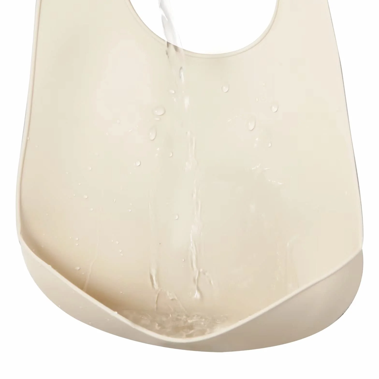 PandaEar 3 Pezzi Bavaglini in Silicone Impermeabili per Neonati Bambini Piccoli con Tasca Raccogli Cibo