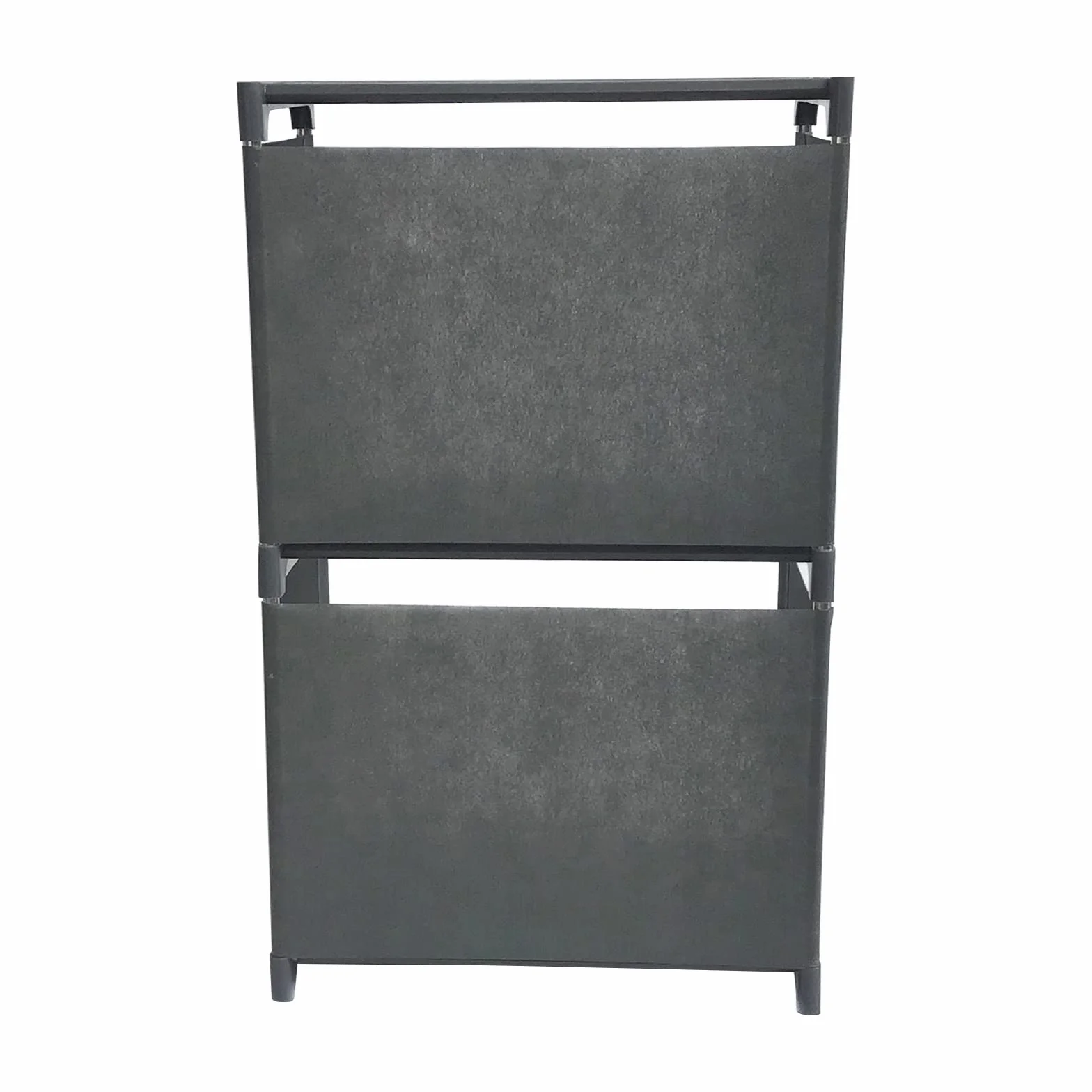 Libreria a cubo 2 ripiani multifunzionale per libri, scarpe, giocattoli, decorazioni, camera da letto, studio