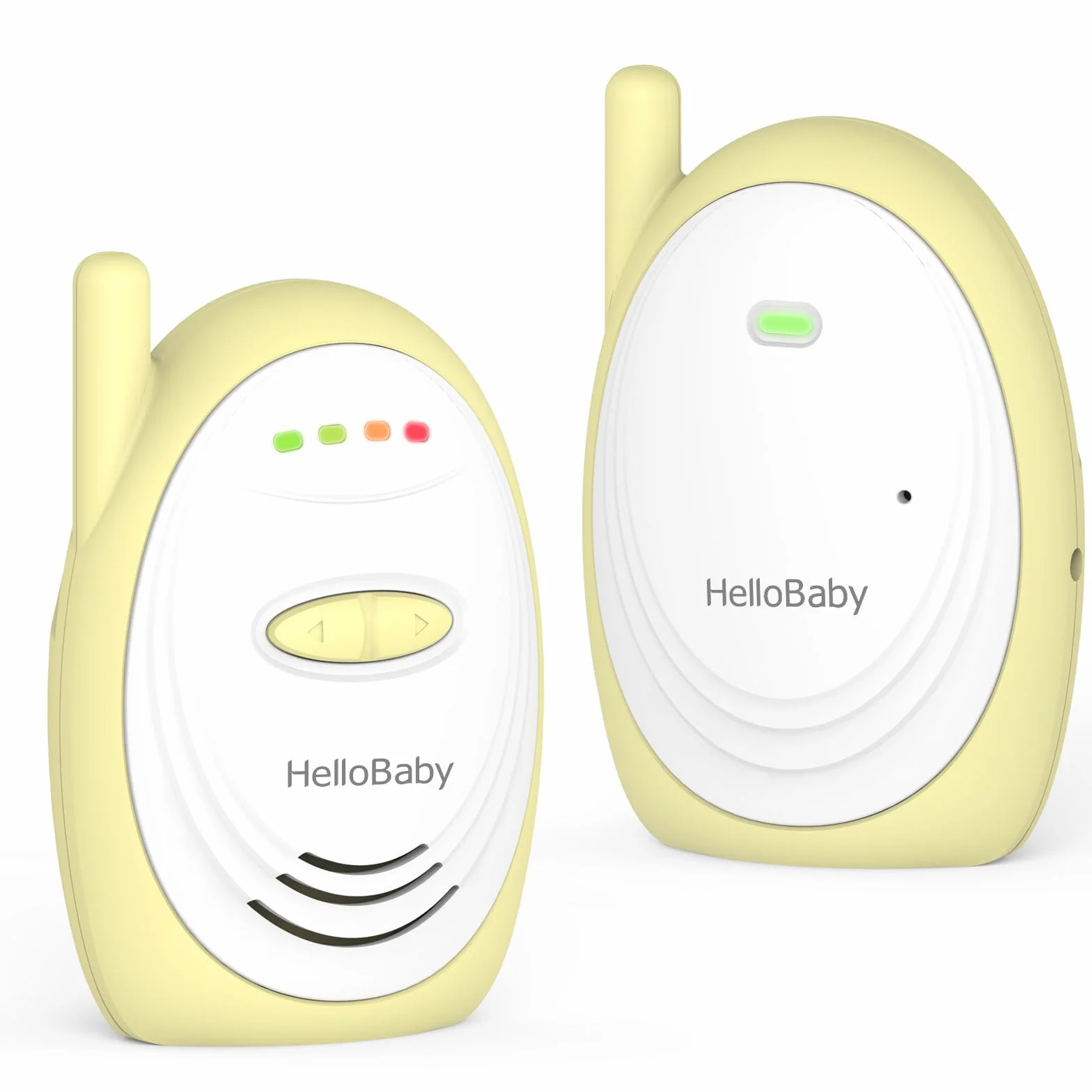HelloBaby Monitor audio VOX 2,4 GHz 300 m giallo