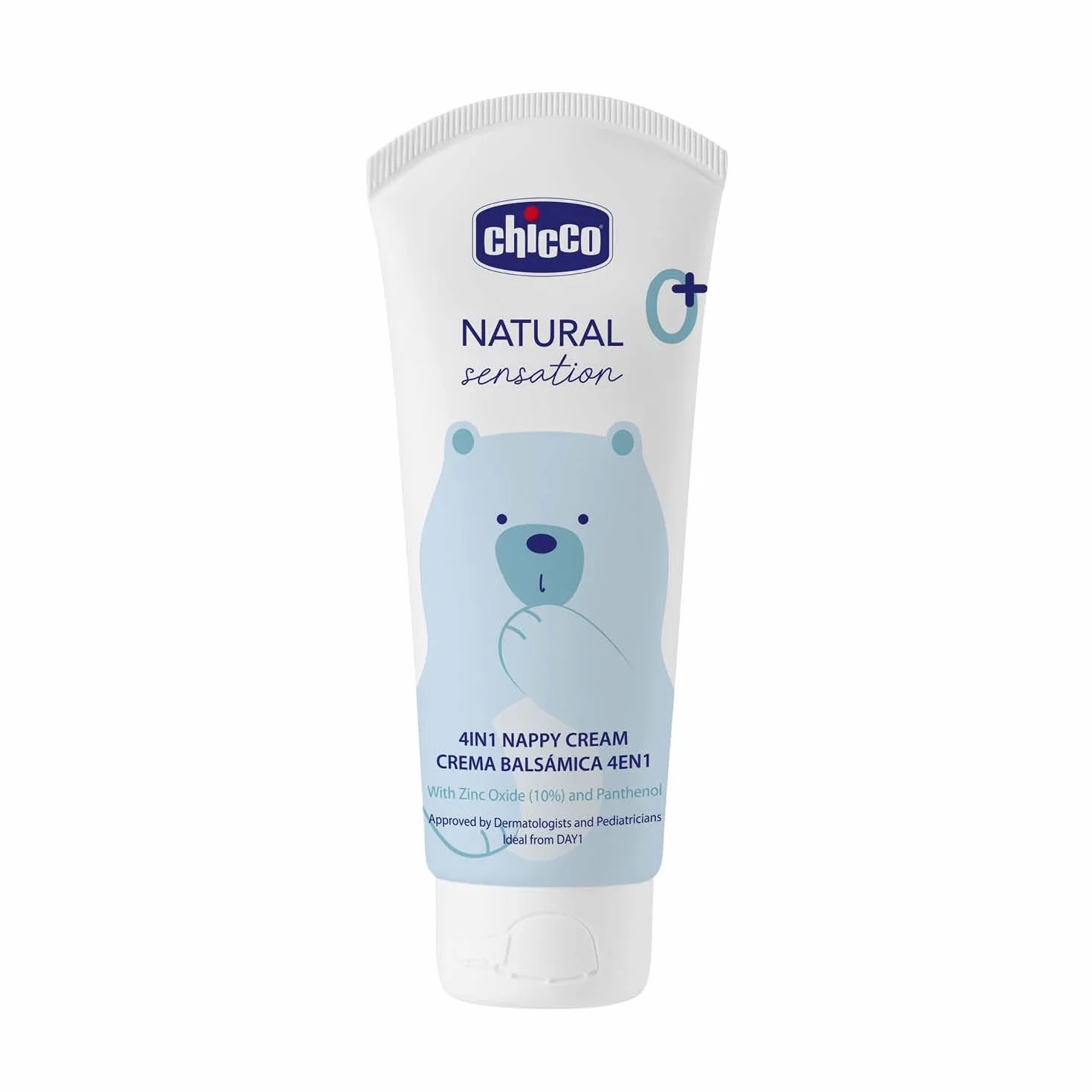 CHICCO Pasta Lenitva 4in1 senza profumo 100 ml z tlenkiem cynku