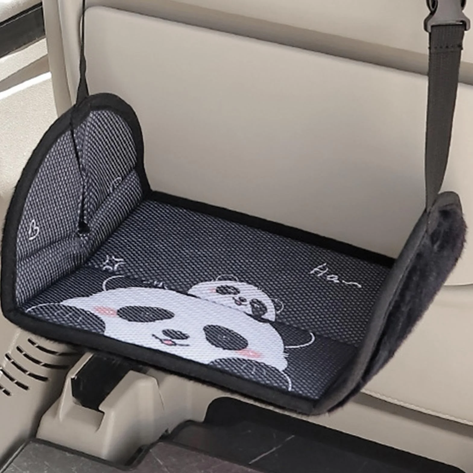 Poggiapiedi regolabile per seggiolino auto bambini - Amaca per auto e aereo