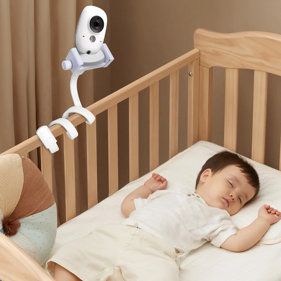 OFFCUP Supporto Universale per Baby Monitor Flessibile Pieghevole Compatibile Philips Avent ieGeek BOIFUN GHB Hellobaby