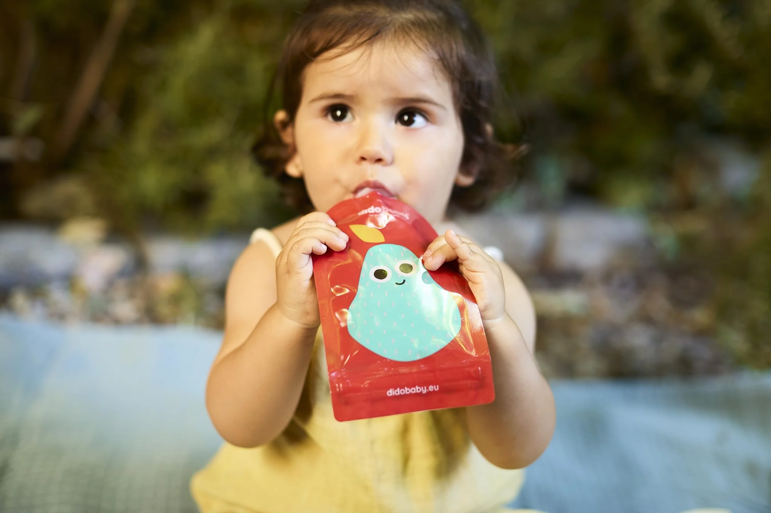 Buste Riutilizzabili per Pappa Bebè Didobaby Set da 6 – Sacchetti Ricaricabili Senza BPA Anti-Perdita Lavabili