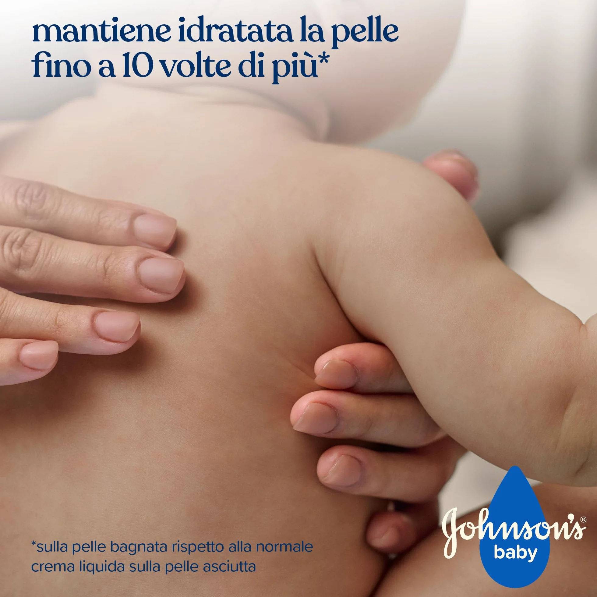 Johnson's Baby Olio per la Pelle Delicata 500 ml, Olio neonato idratante e protettivo