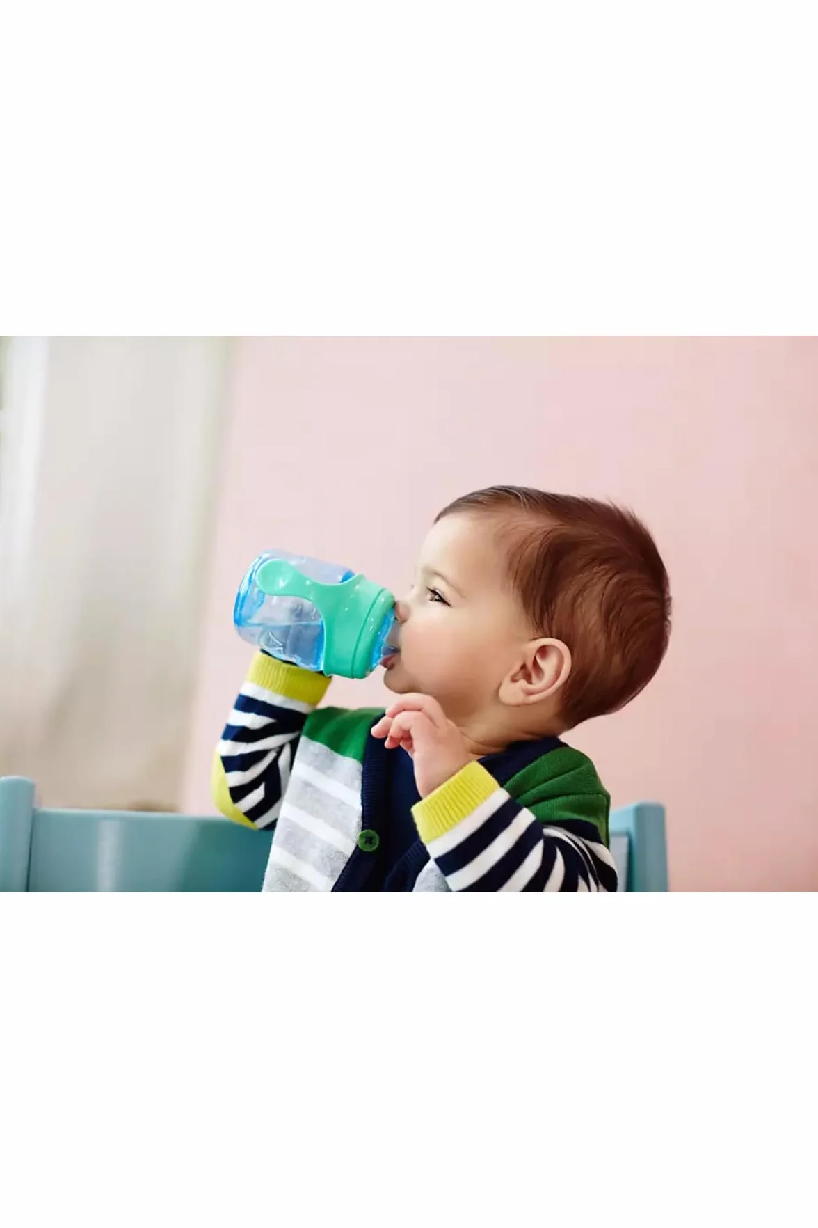 Philips Avent Tazza antigoccia con bocchino morbido, valvola integrata, lavabile in lavastoviglie SCF551/05