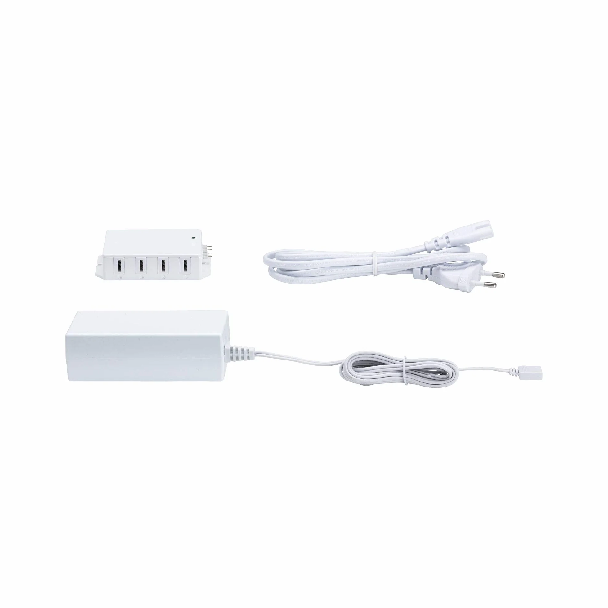 Paulmann 99948 Lampada per mobili Clever Connect Driver 12 DC incl. distributore 8x max. 36 Watt trasformatore bianco plastica alimentatore