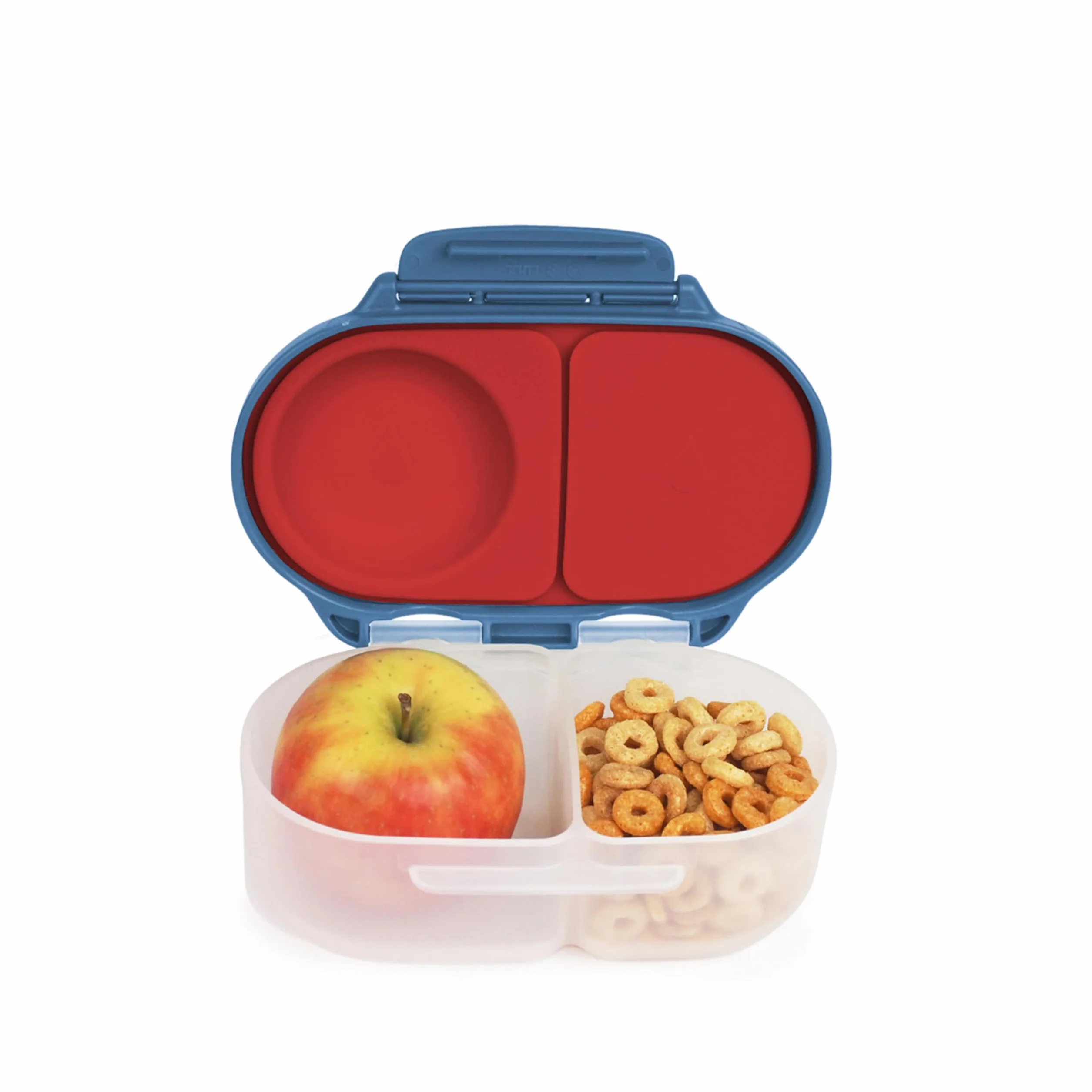 b.box Porta Merenda Mini Bento Box 2 Scomparti a Prova di Perdite Lunch Box Bambini Senza BPA