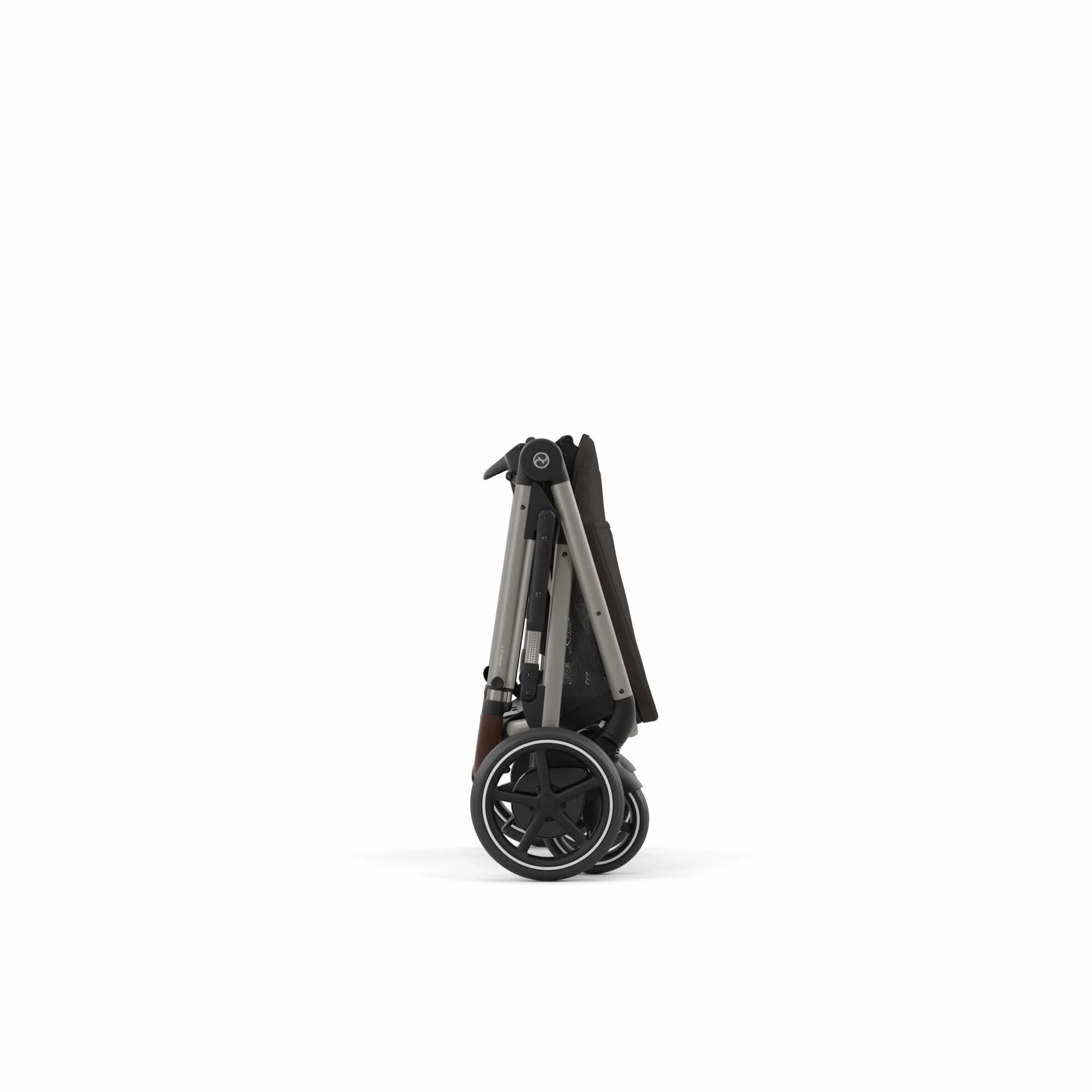 CYBEX Passeggino Gold e-GAZELLE S, max. 22 kg, sistema all-in-1 con azionamento elettrico, Chocolate Brown
