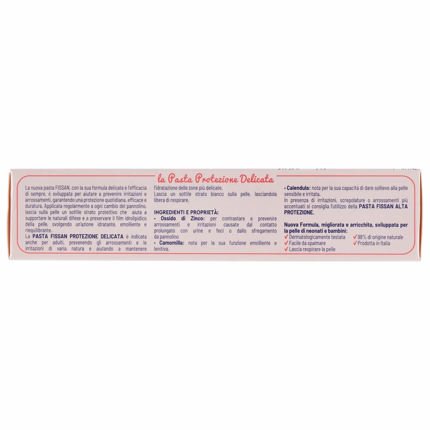 Fissan Pasta Protezione Delicata Ossido di Zinco Camomilla 100ml