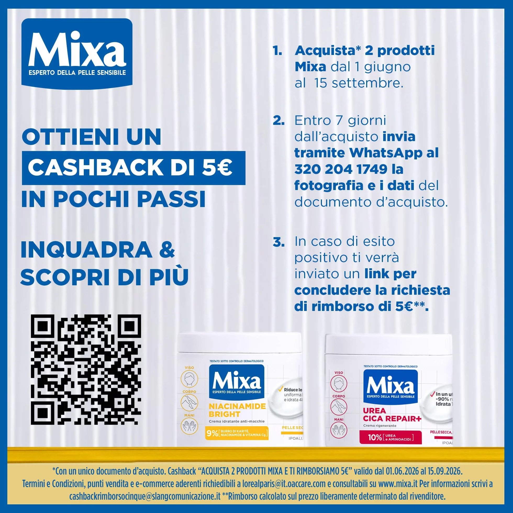 Mixa Trattamento Riparatore 10-in-1 Cica Repair+ 150 ml Idratazione Intensa Glicerina Urea Allantoina
