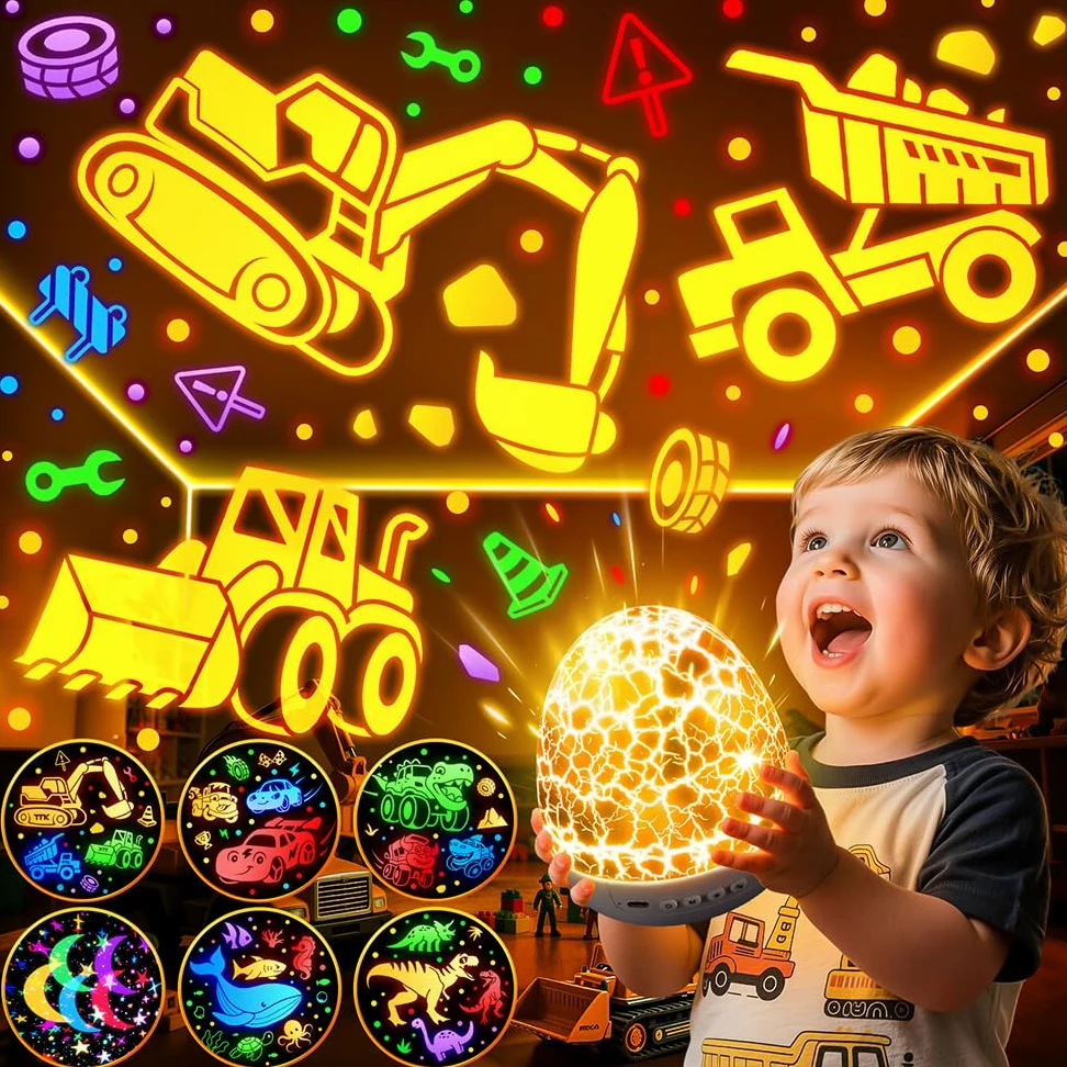 Staryou Luce notturna proiettore 15 musica luce notturna cielo stellato proiettore bambini,6 film