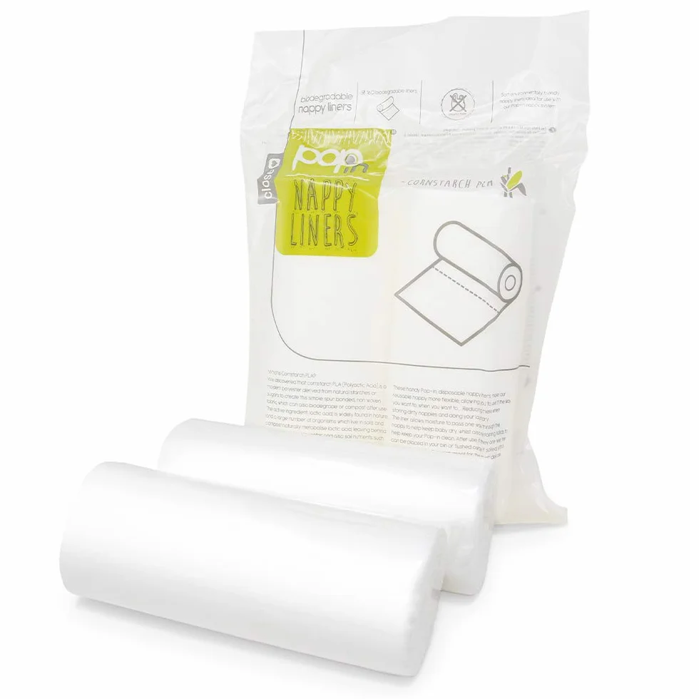 Close Pop-In 2 Rotoli 80 salviettine monouso biodegradabili Bianco