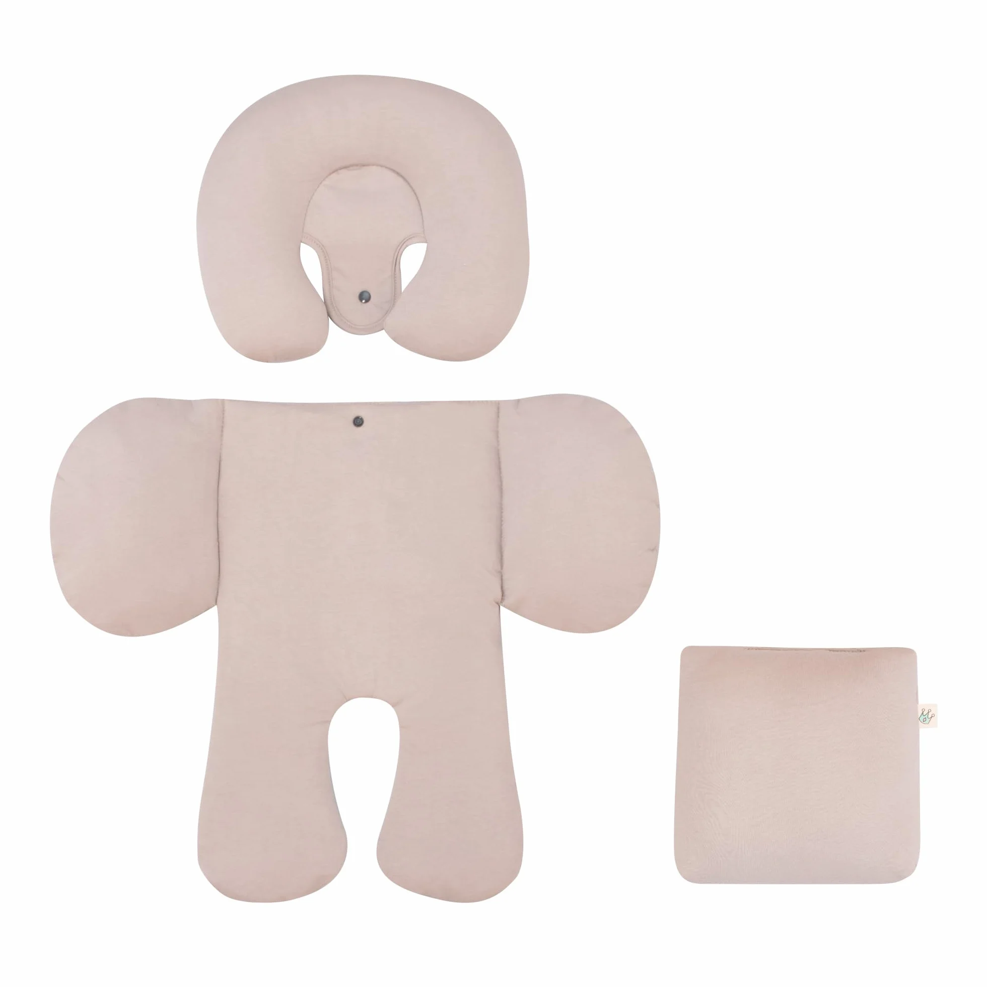 JYOKO KIDS Riduttore Antiallergico universale per Ovetto, Passeggino, Navicella 100% cotone Beige