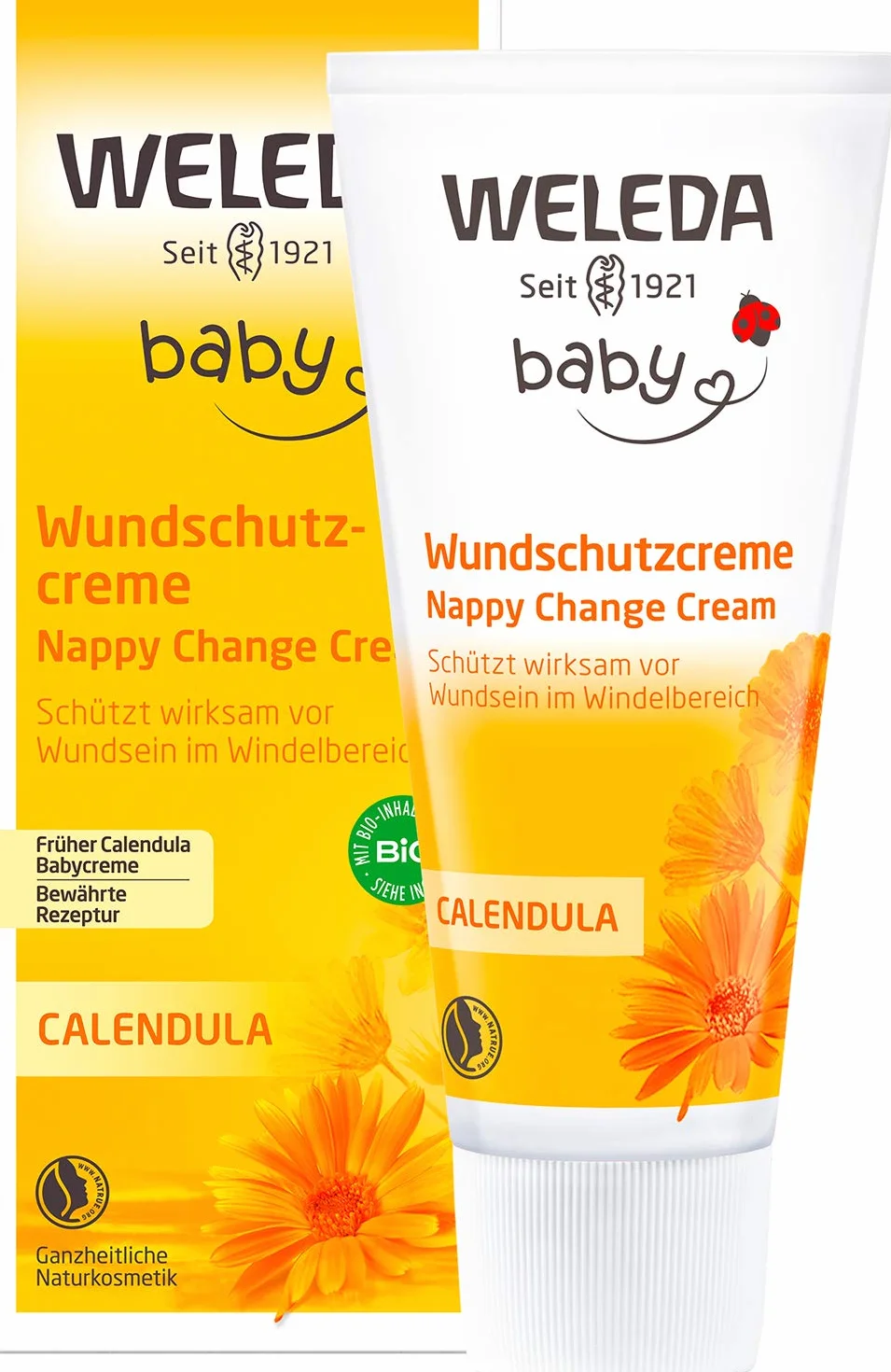 Weleda Baby Crema Protettiva Calendula 75 ml per cambio pannolino lenisce e protegge