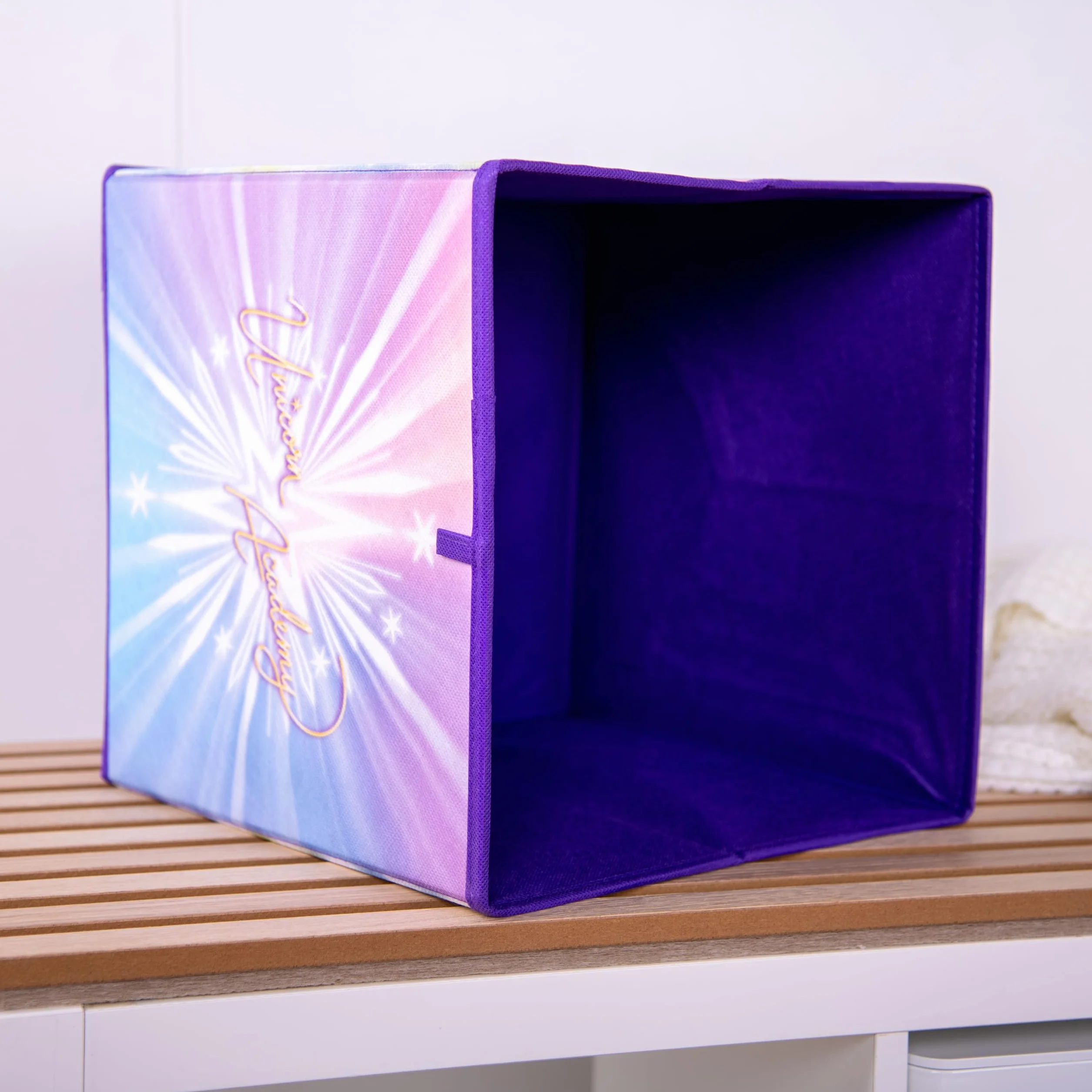Herding Contenitore Portaoggetti Unicorn Academy 30 x 30 x 30 cm Polipropilene