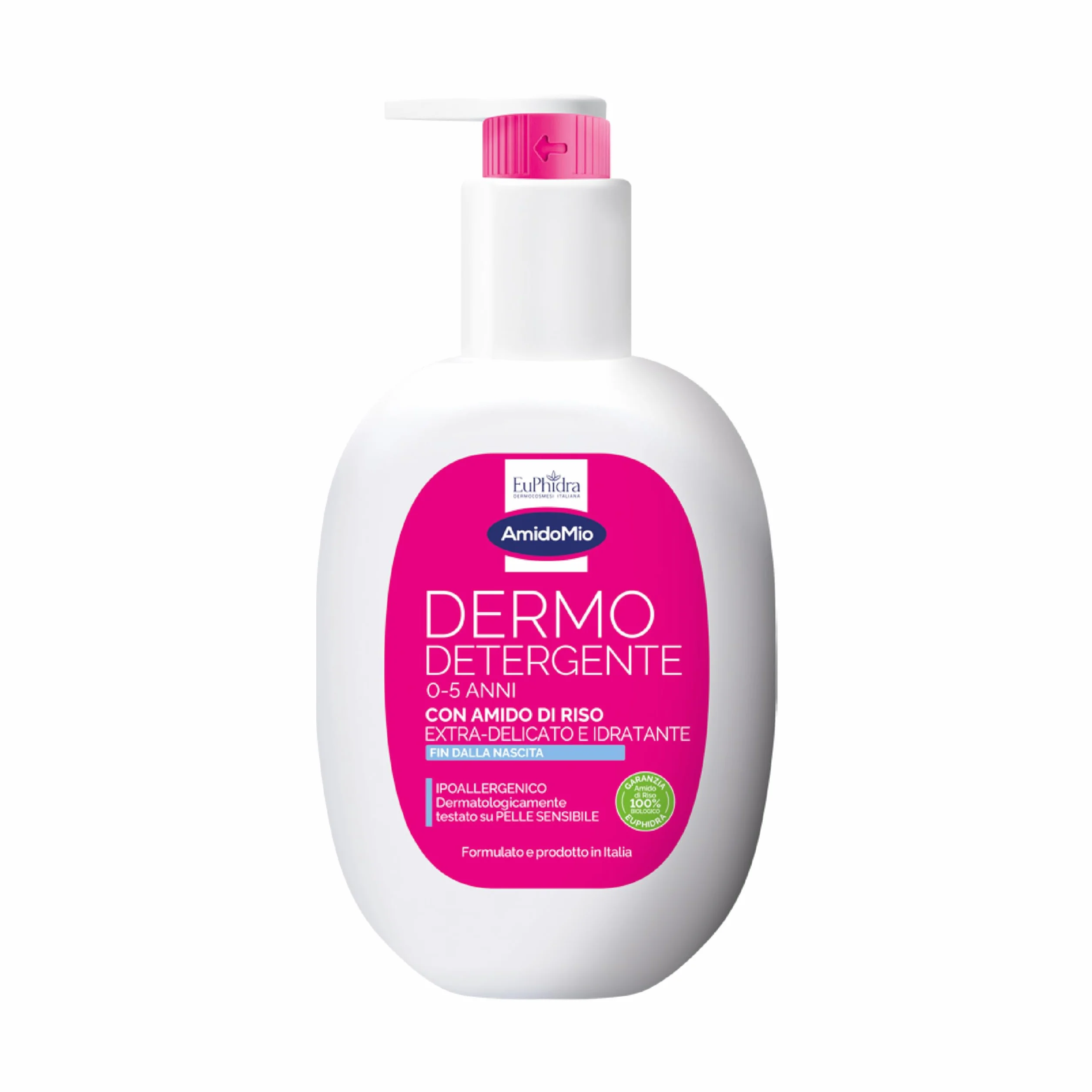 Euphidra AmidoMio Dermo Detergente 0-5 anni 400 ml pelle sensibile