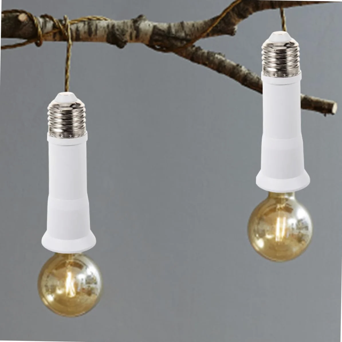 PRETYZOOM 16 Pz Adattatore per lampada prolunga lampadine presa luce estensore per presa di luce all'aperto adattatore per lampadina base della lampadina forniture di lampade bianca