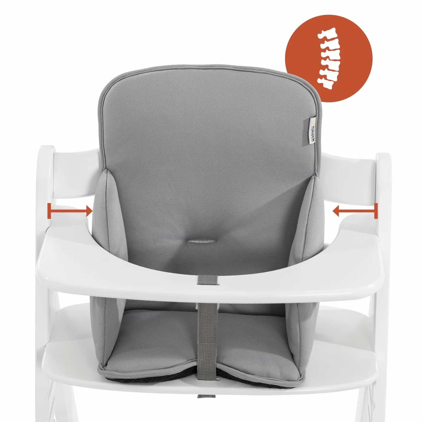 Hauck Alpha Cosy Cuscino Riduttore Seggiolone per Bambini 6 Mesi Compatibile Sediolone Pappa Alpha+ Beta+ Arketa Antiscivolo