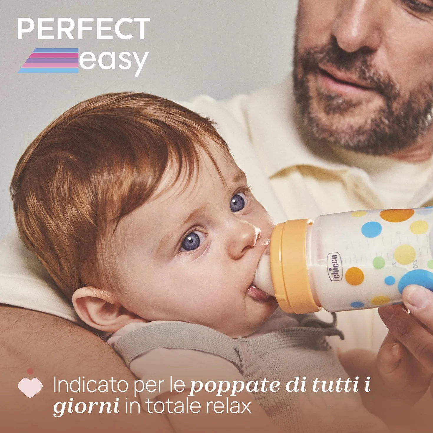 Chicco Biberon Perfect Easy Flusso Veloce 330ml Anticolica 4M+