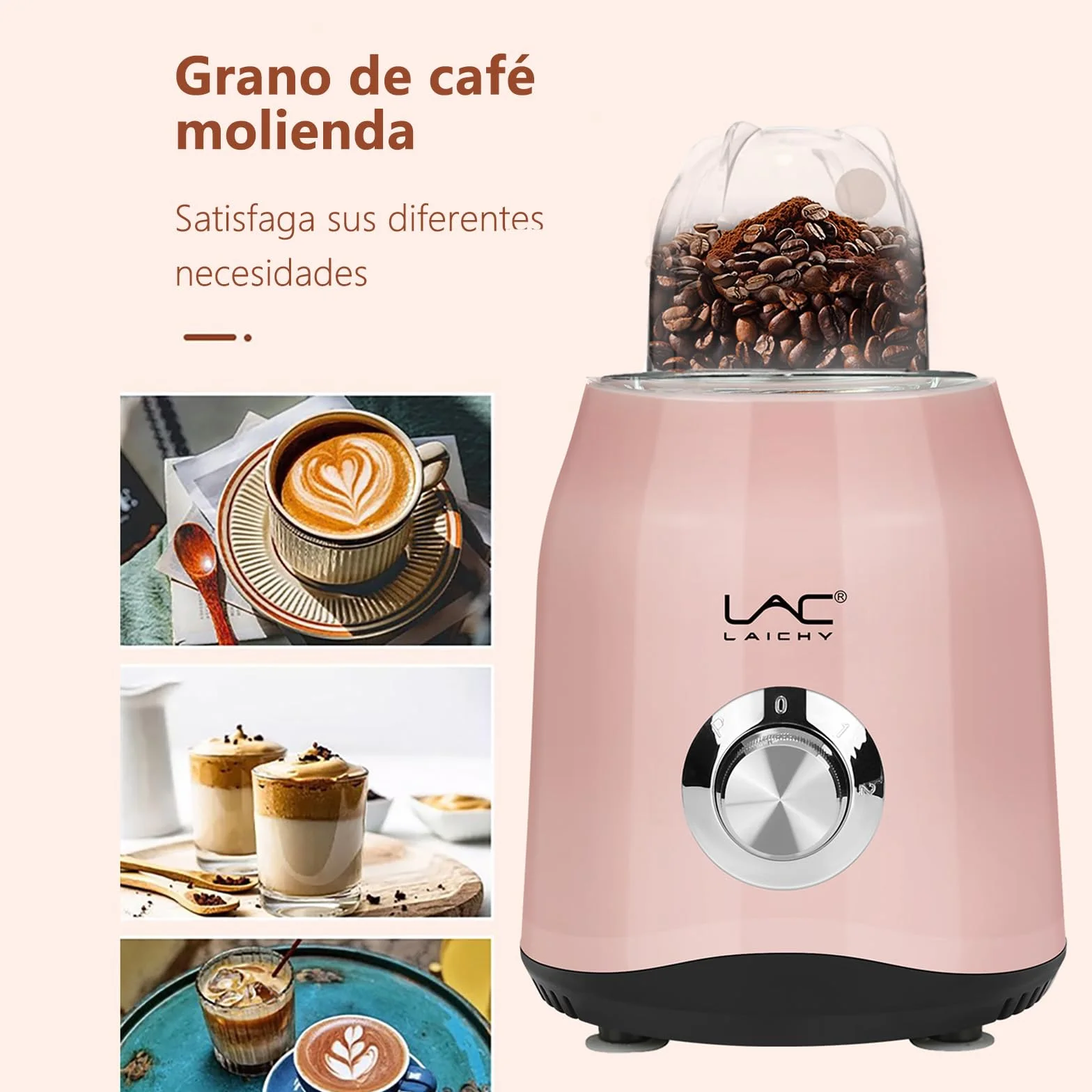 Frullato 300 W Personal Blender e Grinder Combo 1,5 L Portatile