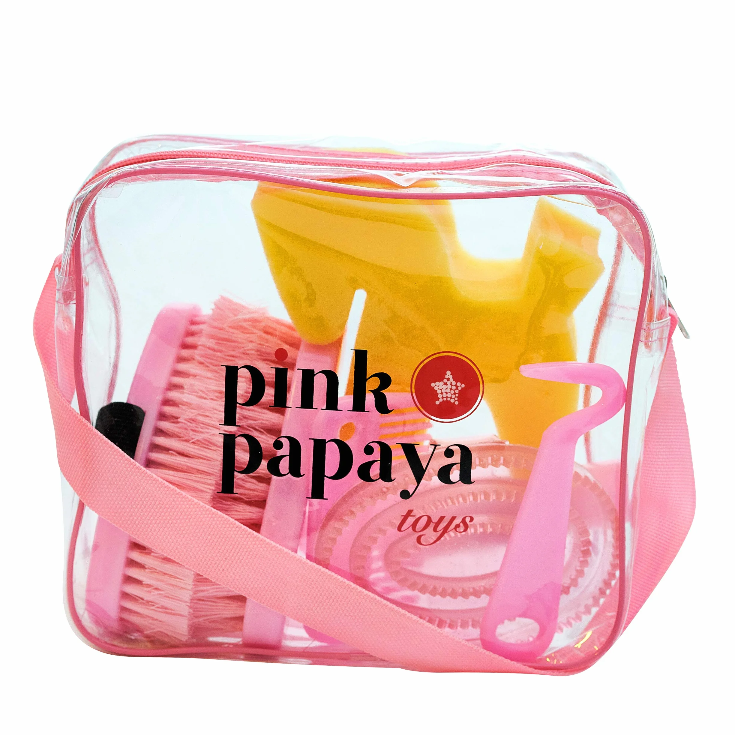 Pink Papaya Borsa per la toeletta Lexington 7 pezzi rosa