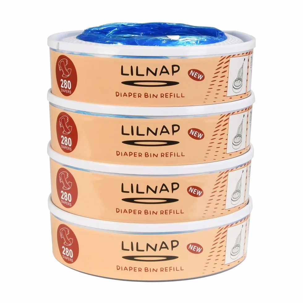 Ricarica compatibile Foppapedretti Mangiapannolini Maialino Angelcare Litter Locker II (4 szt.)