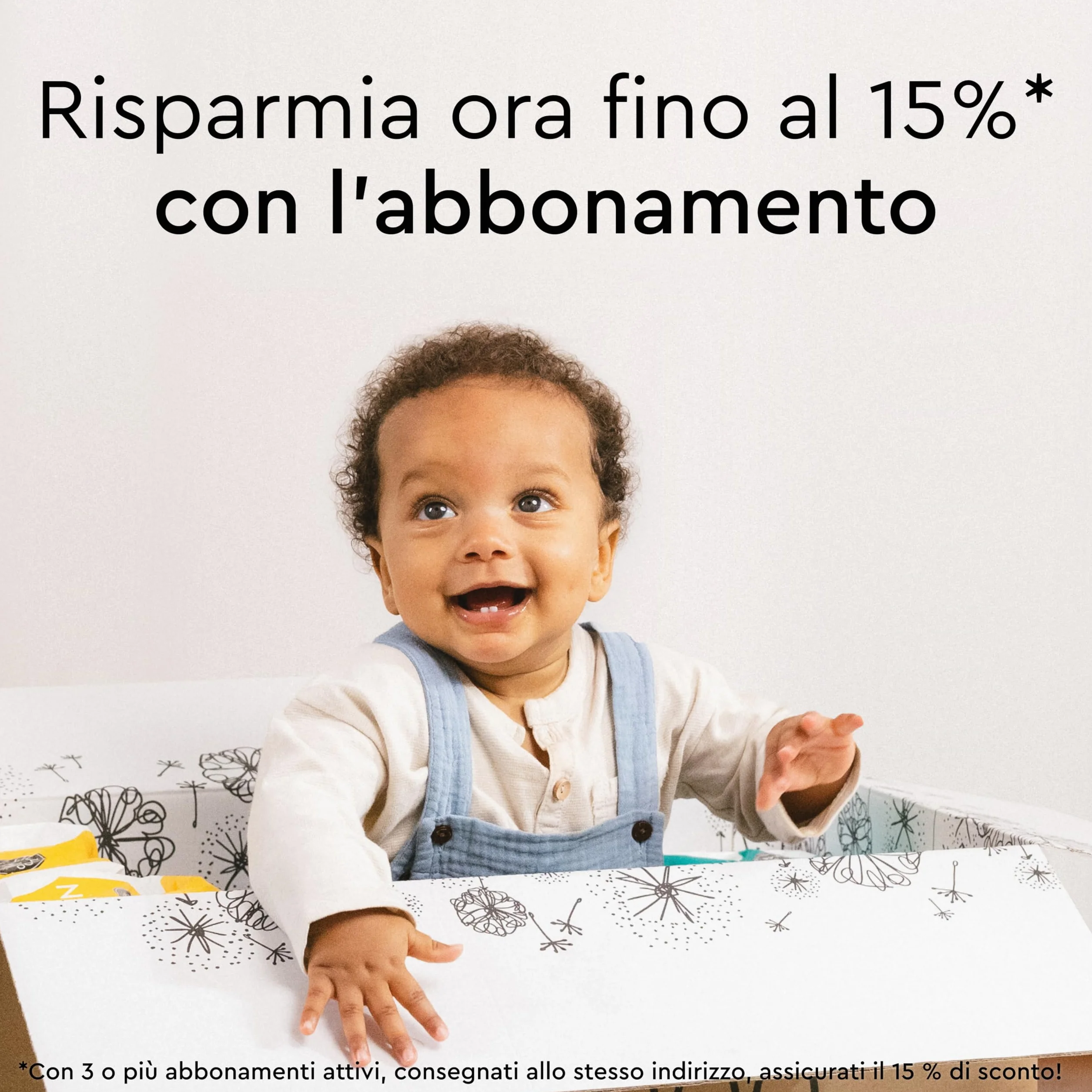 LILLYDOO Salviettine umidificate 99% acqua 300 pezzi 100% senza plastica senza profumi