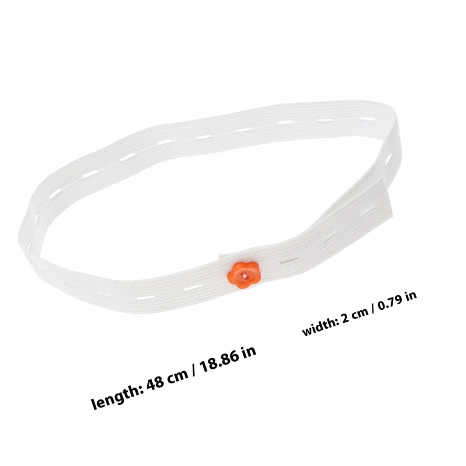 HEMOTON Fibbia Regolabile Bianca per Pannolini Elastica Resistente 40 Stili