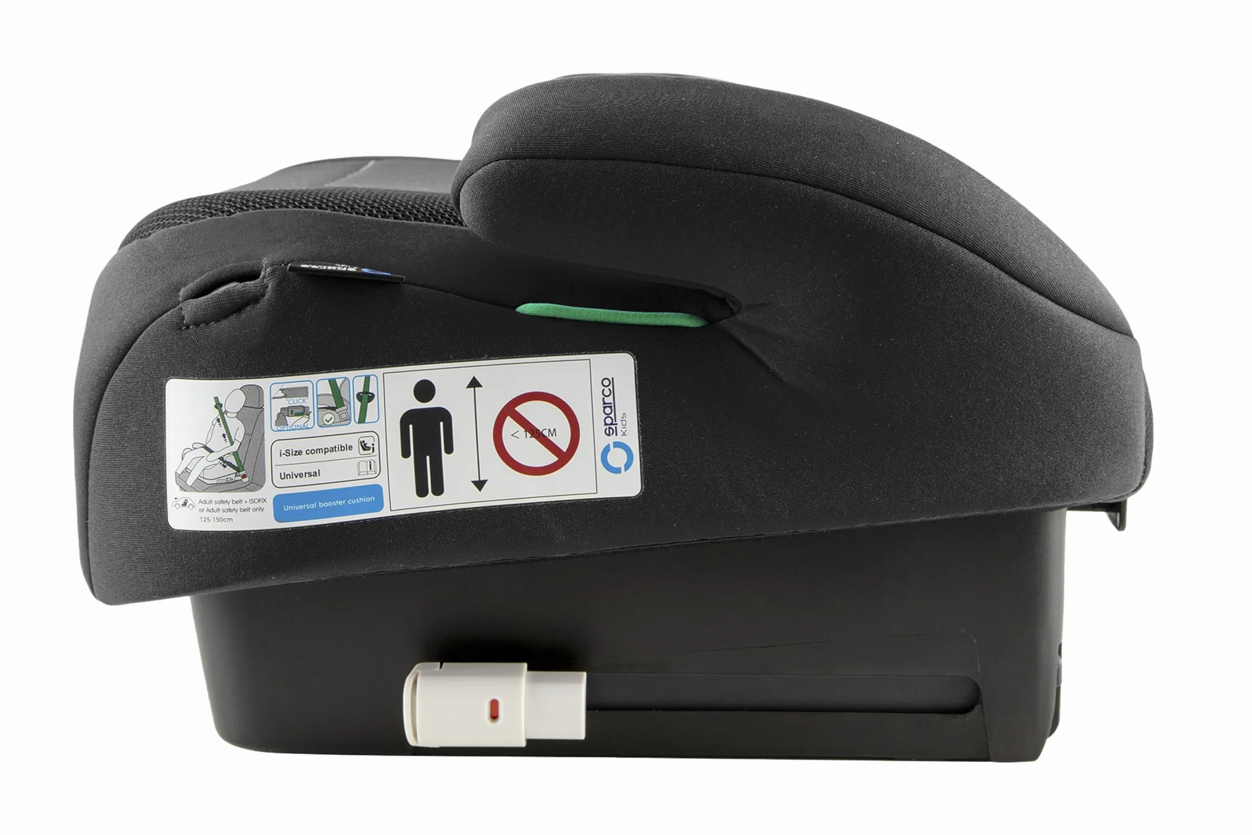 Sparco Rialzo auto ISOFIX R129/03 125-150 cm 6-12 anni senza schienale