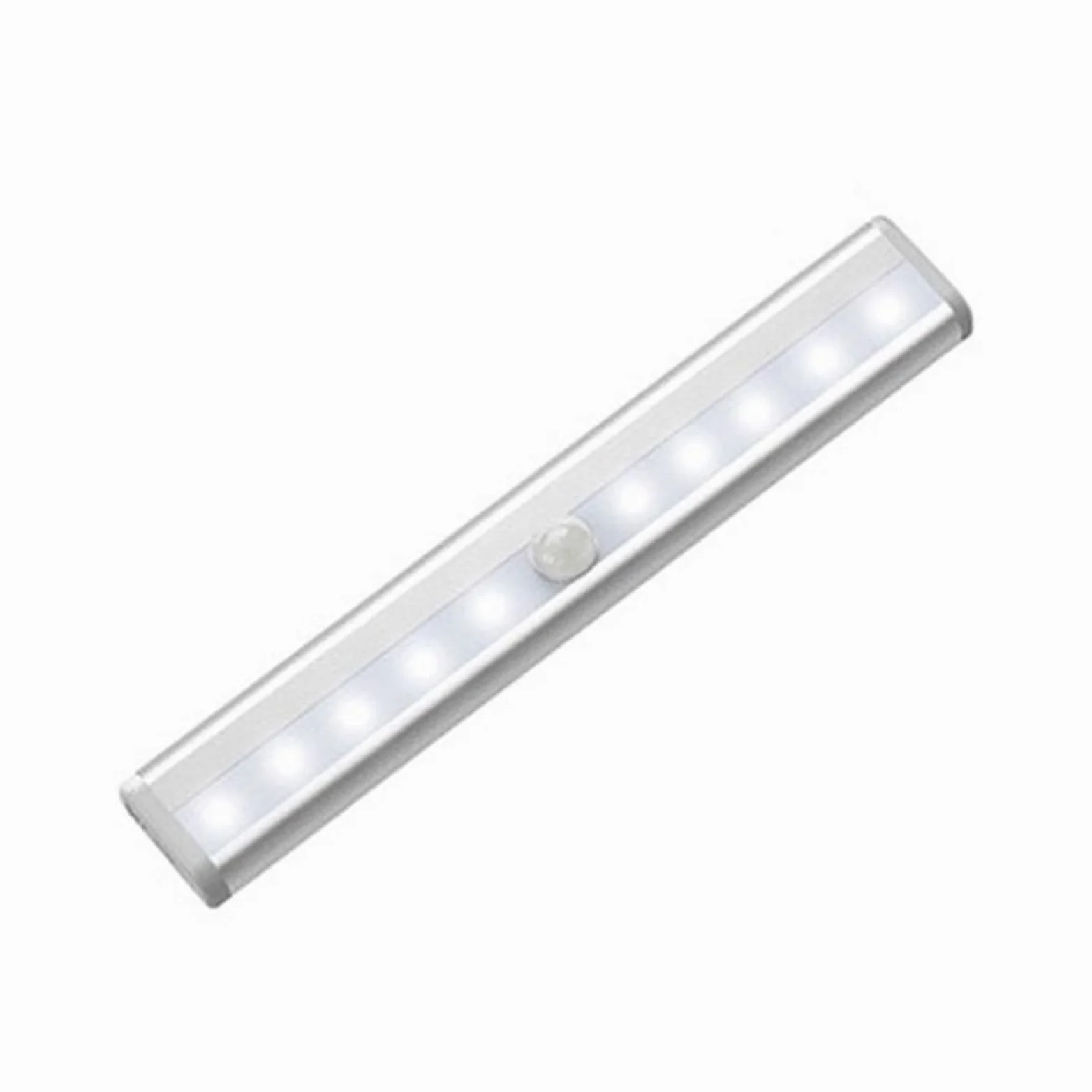Luce Notturna A LED Sensore Di Movimento Senza Fili Striscia USB O Alimentazione A Batteria 10/14/20/36 Lampada A For Illuminazione Armadio Guardaroba Rilevatore Di Movimento(1 pcs,Battery 10LED)