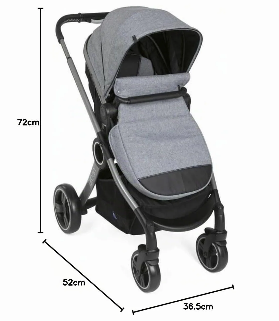 CHICCO Urban Pro Passeggino Titanio