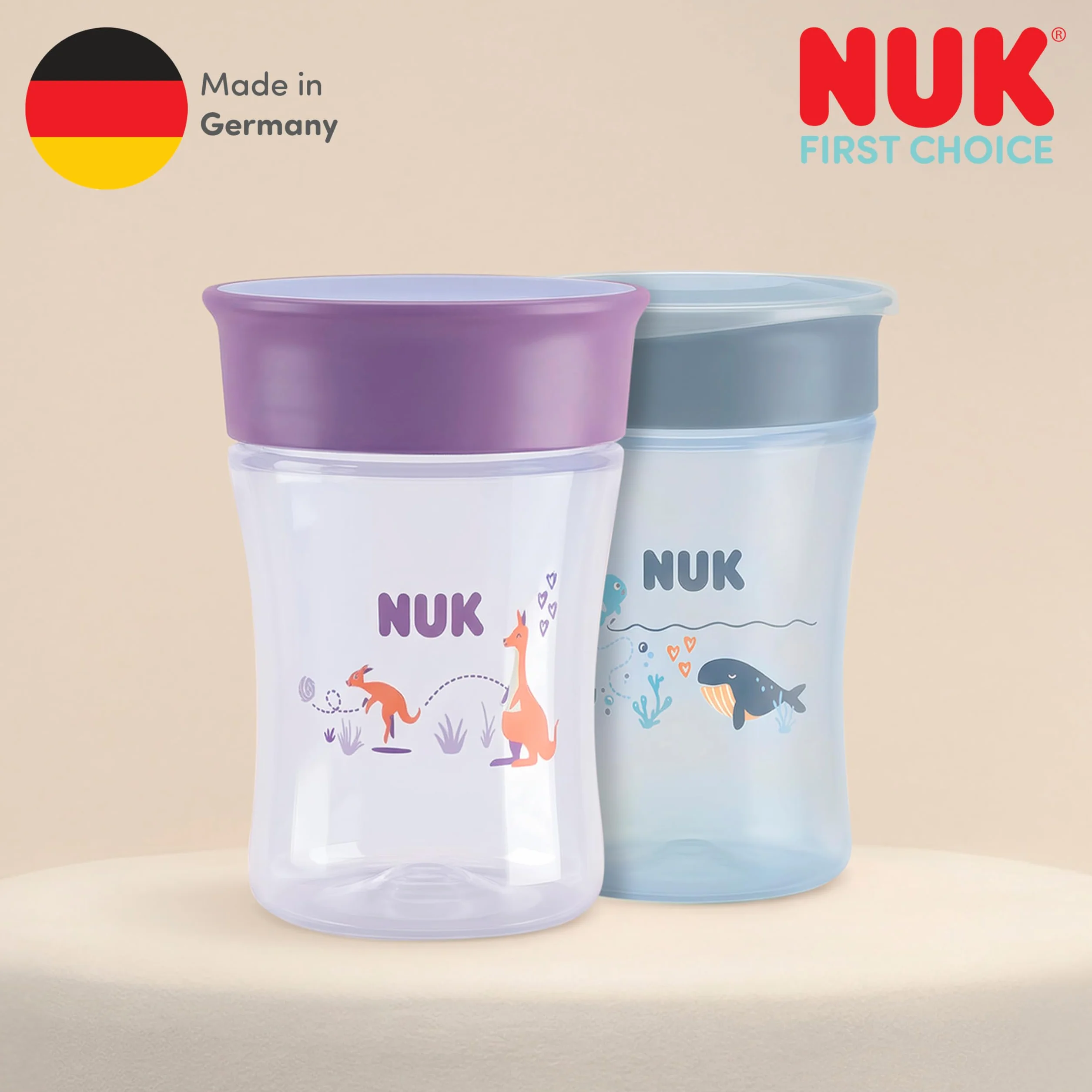 NUK Magic Cup bicchiere antigoccia Disney Minnie 230 ml 360° anti-rovesciamento 8+ mesi