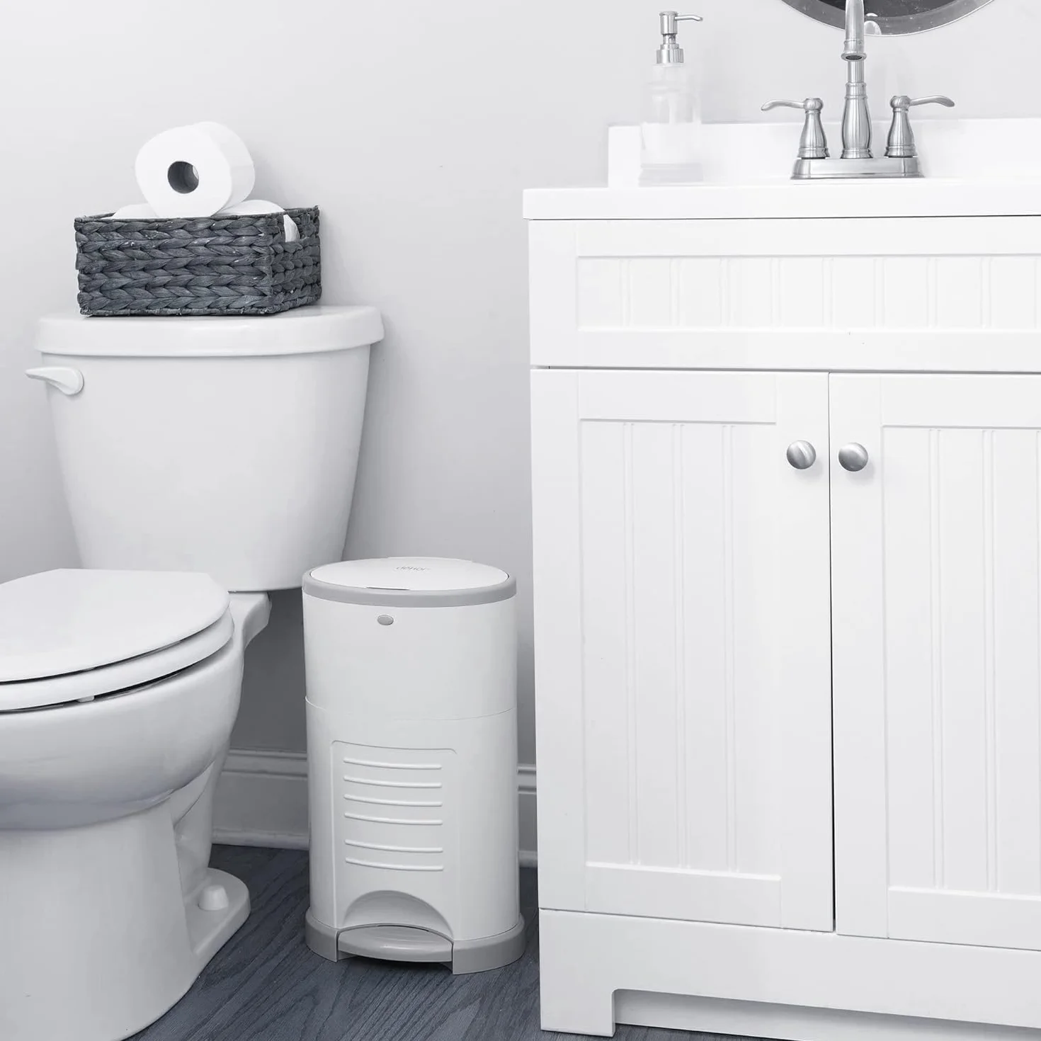 Confezione da 4 ricariche per secchio pannolini compatibili Dekor Plus dimensioni regolari