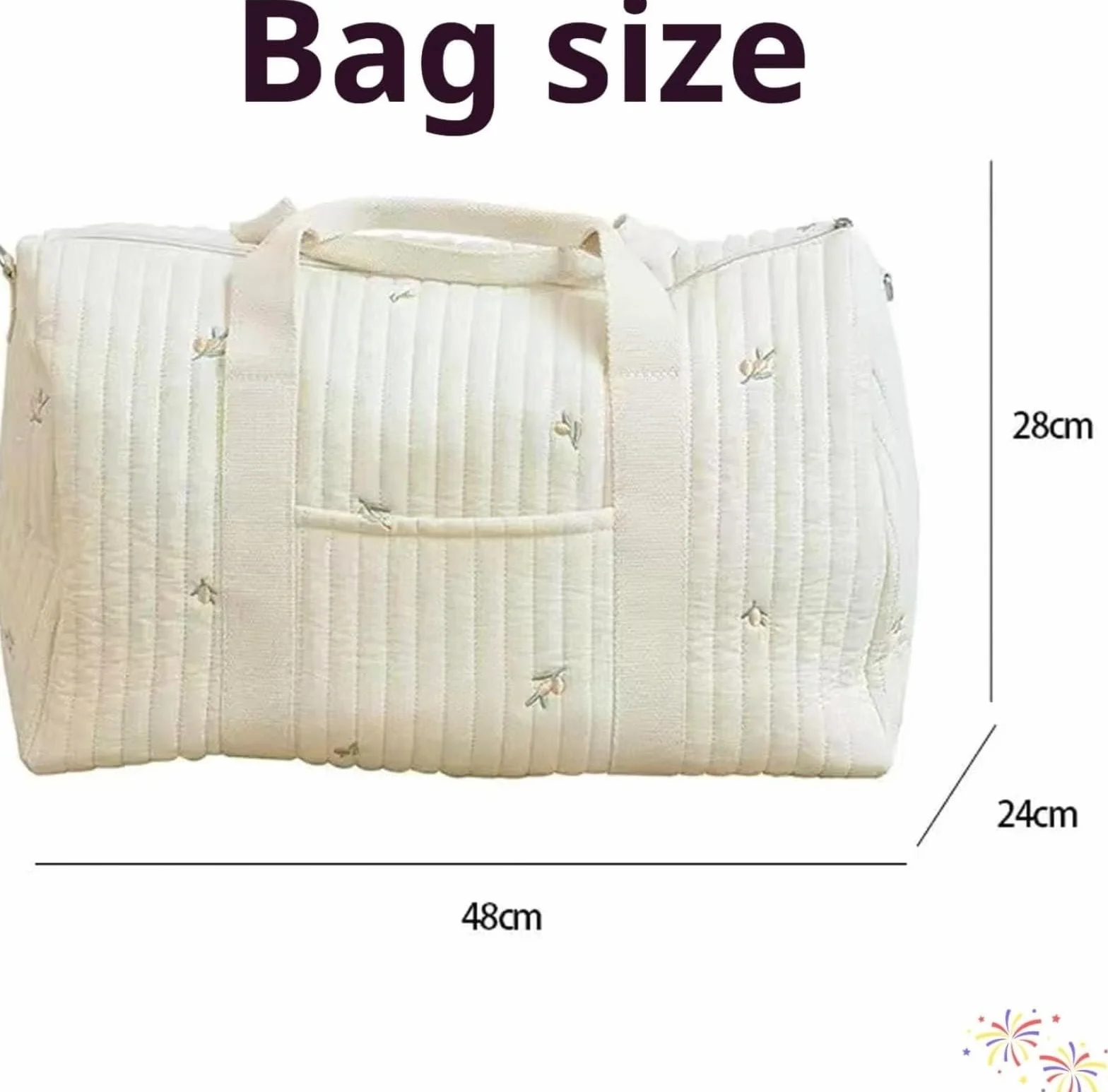 Borsa Multiuso per Mamma, Parto in Ospedale, Passeggino, Viaggio e Cambio Pannolini