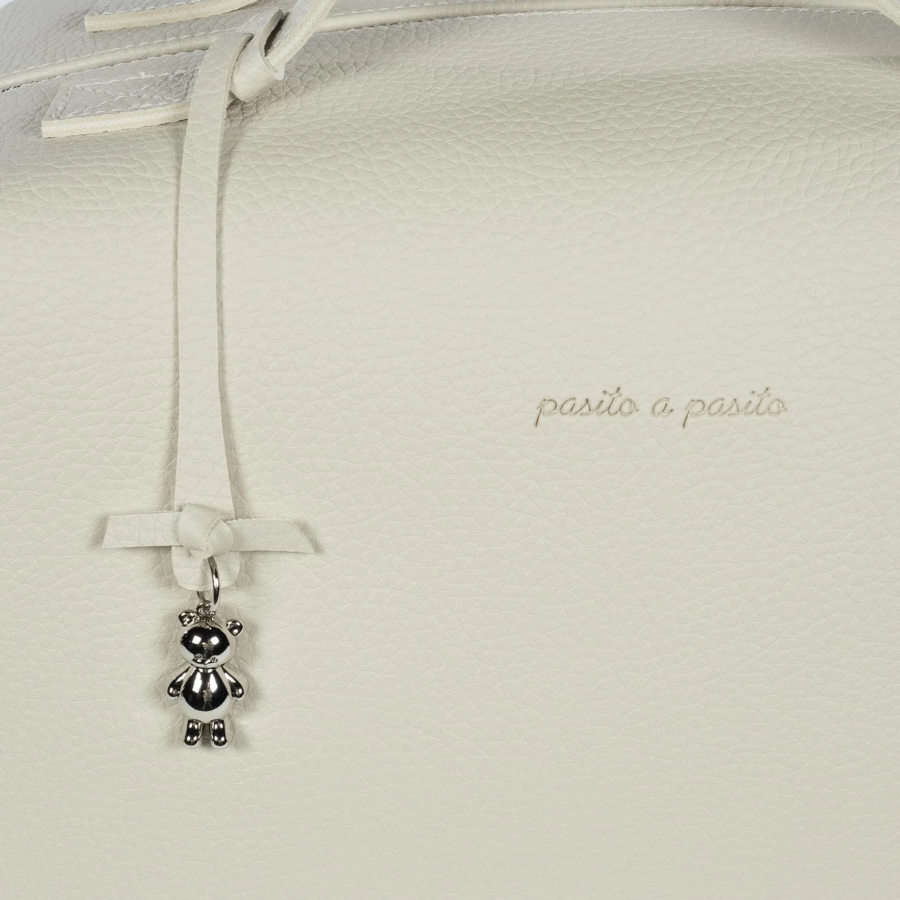 Pasito a Pasito Icon Borsa fasciatoio Hobo rosa beige grigio caramello