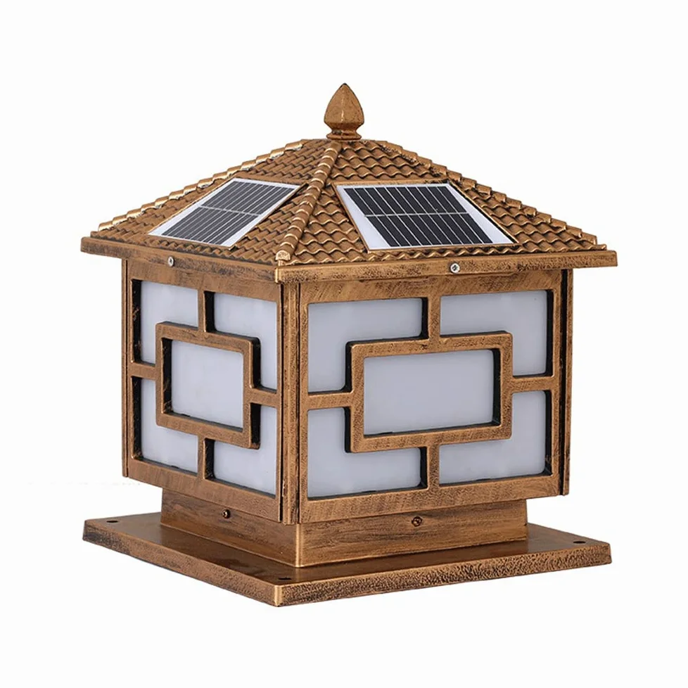 Luci solari da Giardino in Stile Paesaggio, IP54, Paralume in Acrilico Impermeabile, luci da Esterno per Recinzione da Cortile, Regolabili per Recinzione, terrazza, Patio, Decorazione da Giardino
