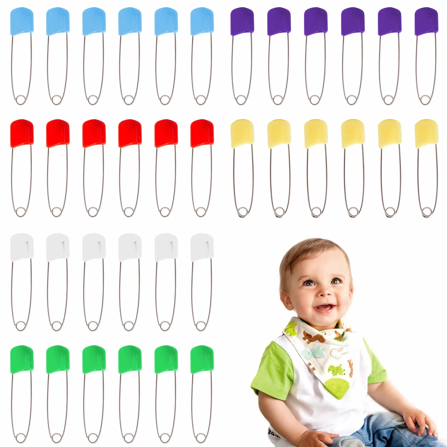 BabyMini spille da balia a prova di bambini per pannolini e vestiti multicolore (36)