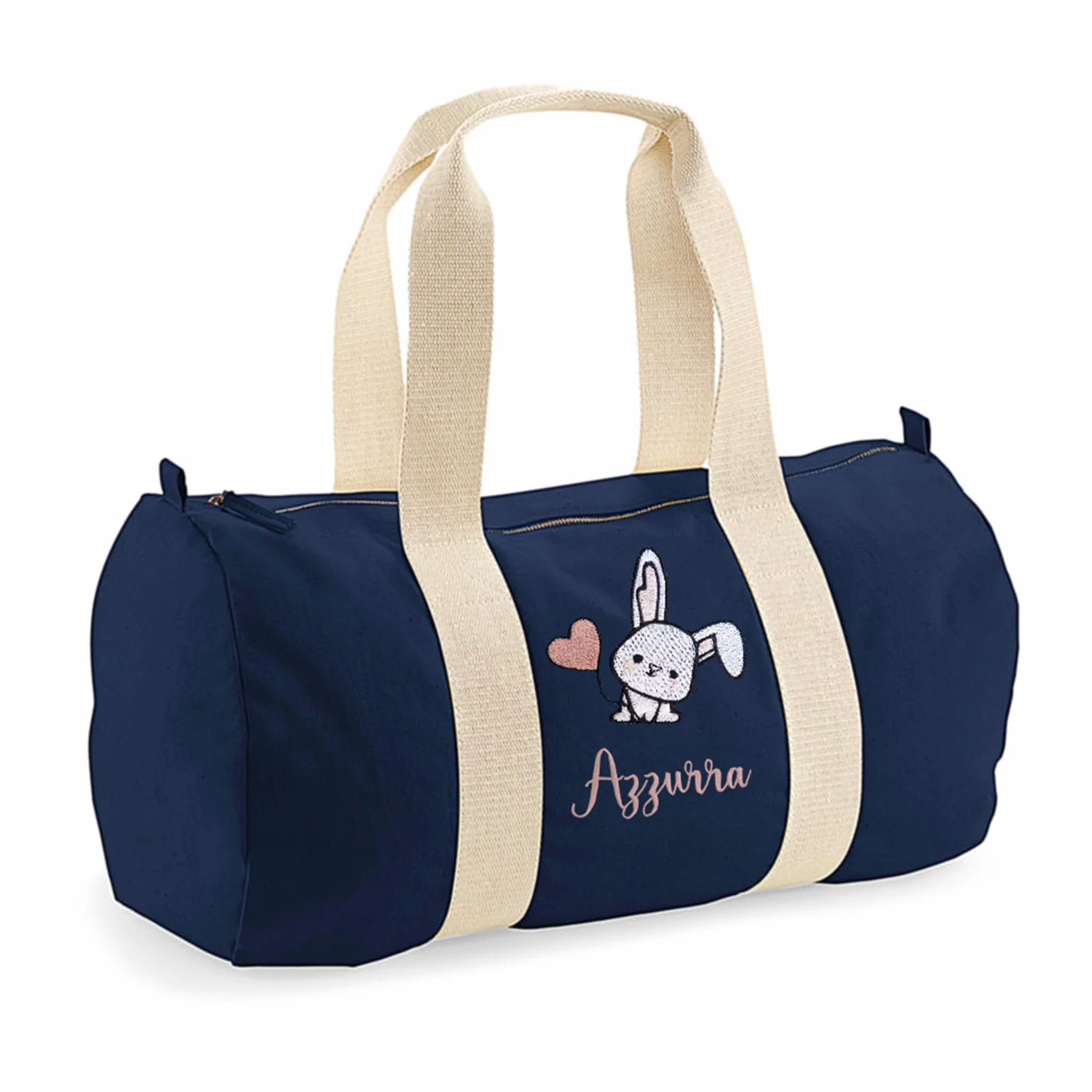 Borsa Parto Ospedale Mamma Personalizzabile XXL 100% Cotone, Prodotto Italiano